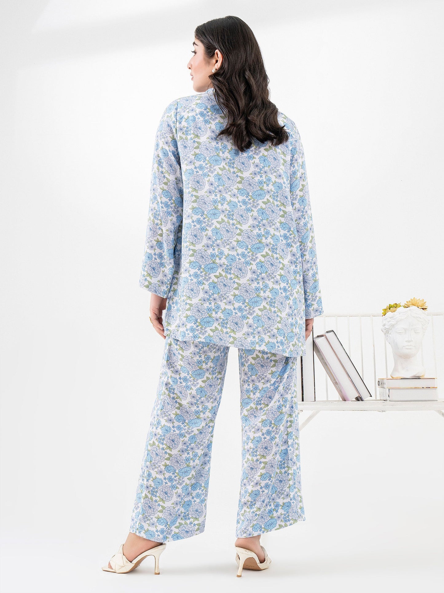 Printed Crepe Co-Ord Set