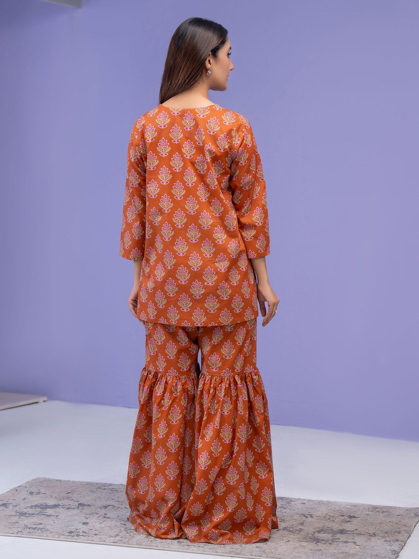 Lawn Shirt-Trouser Printed (Pret)