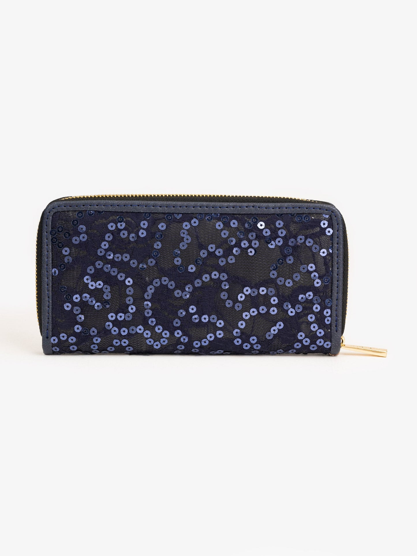 Sequins Embellished Wallet