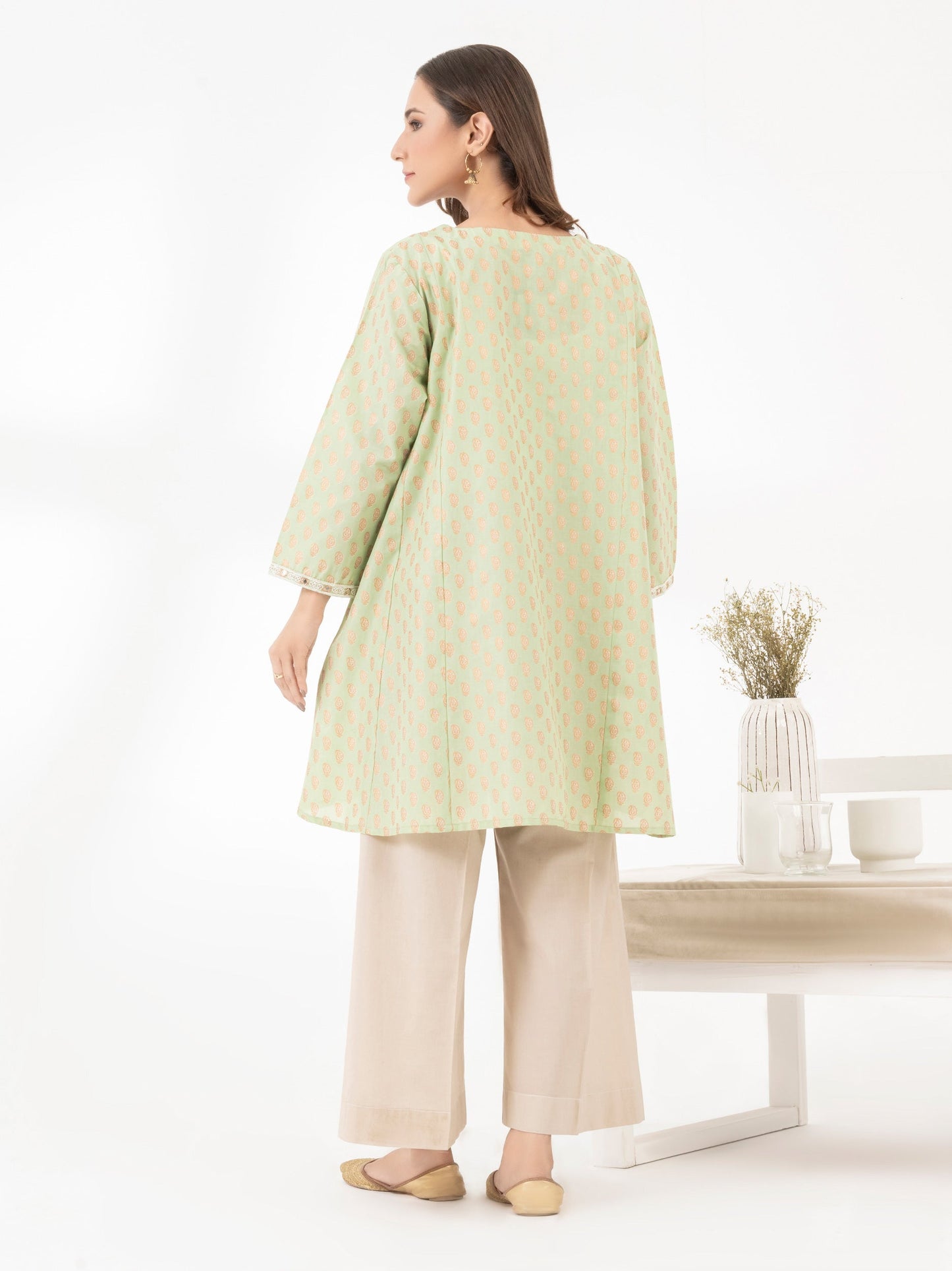 Lawn Frock-Embroidered (Pret)