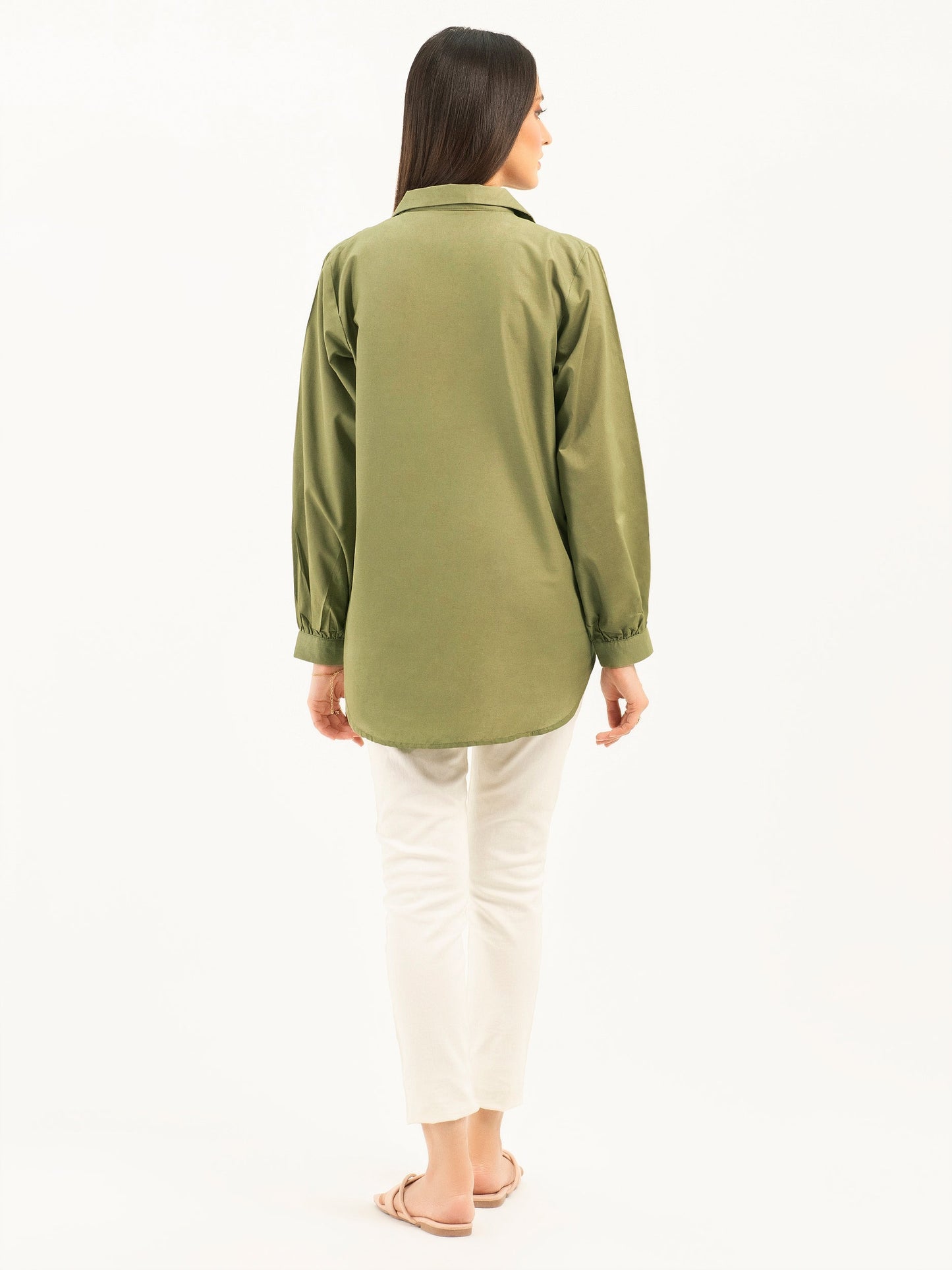 Embroidered Cambric Top