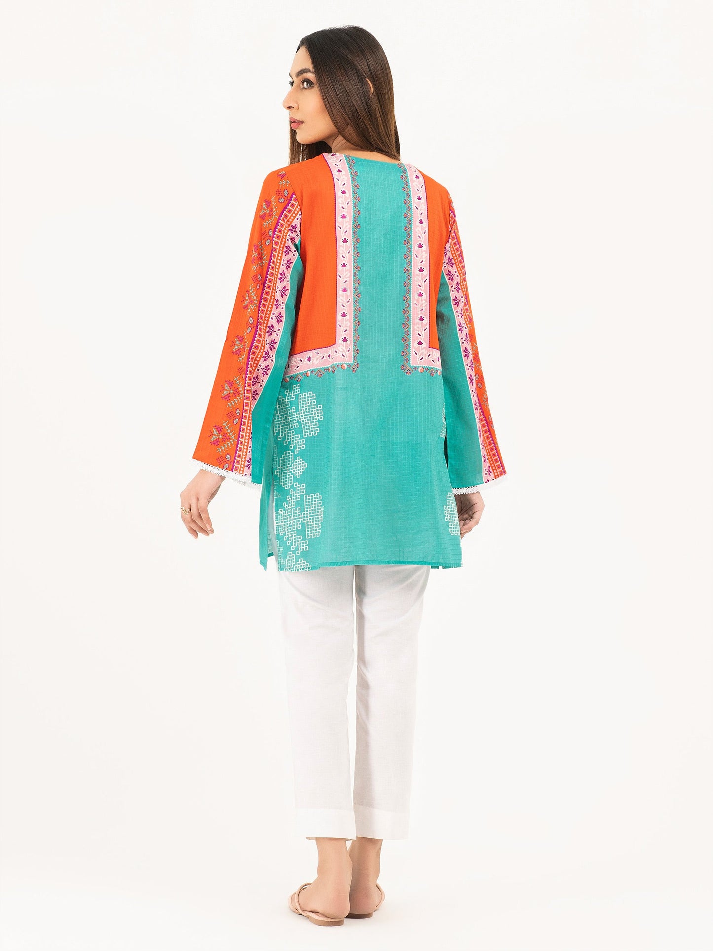 Lawn Kurti-Embroidered (Pret)