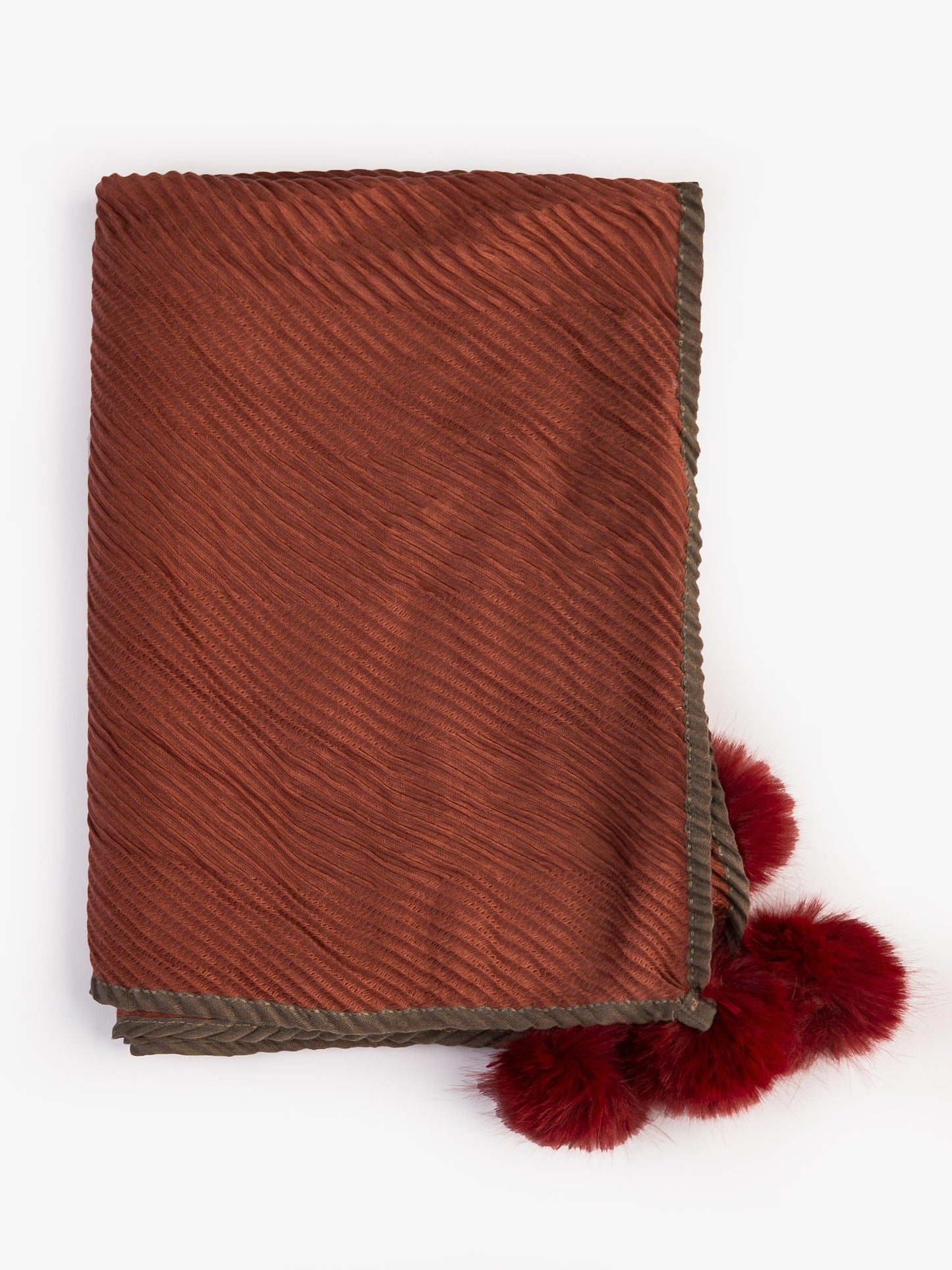 Dyed Crush Viscose Scarf