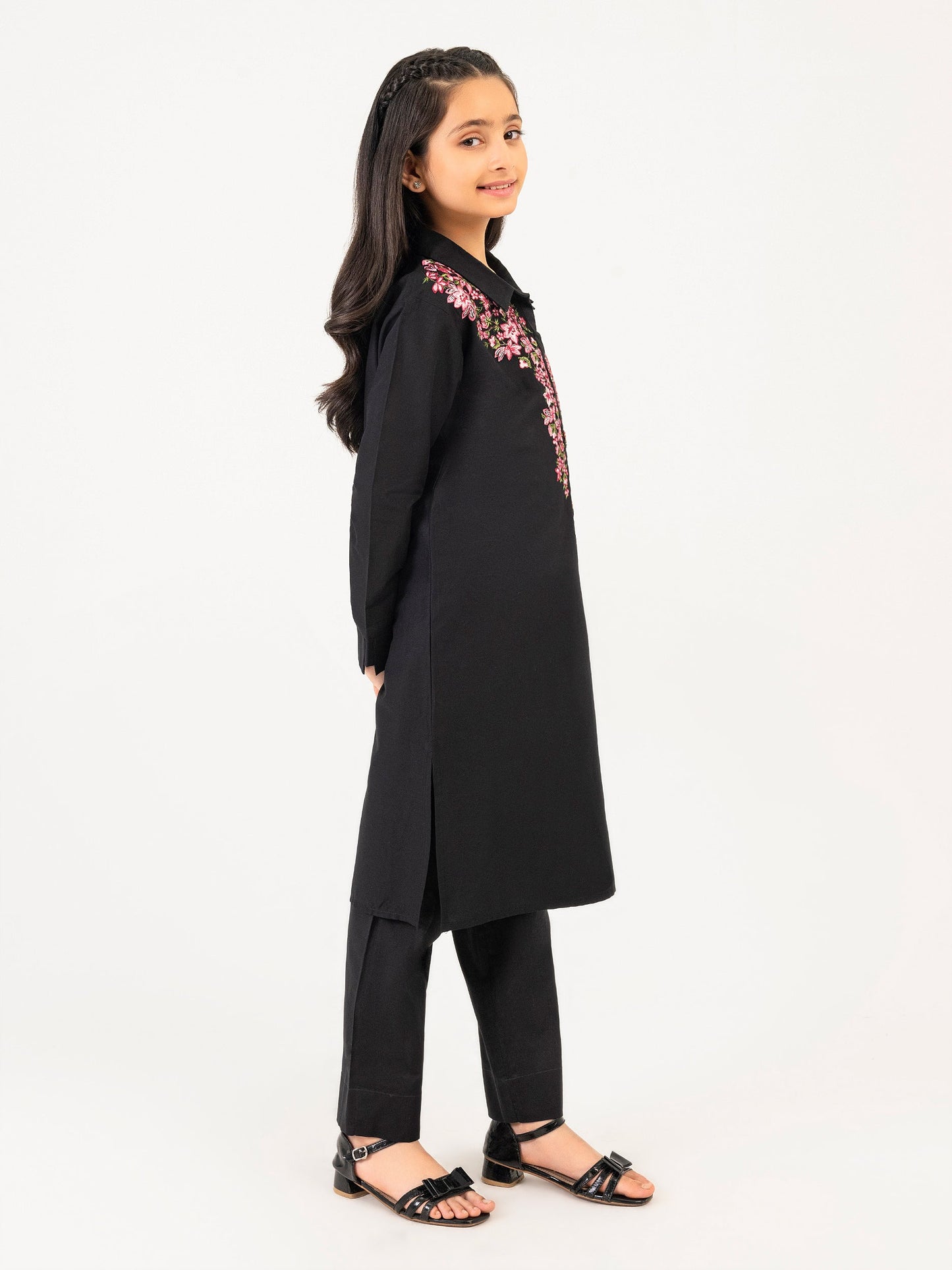 Cambric Shirt-Embroidered