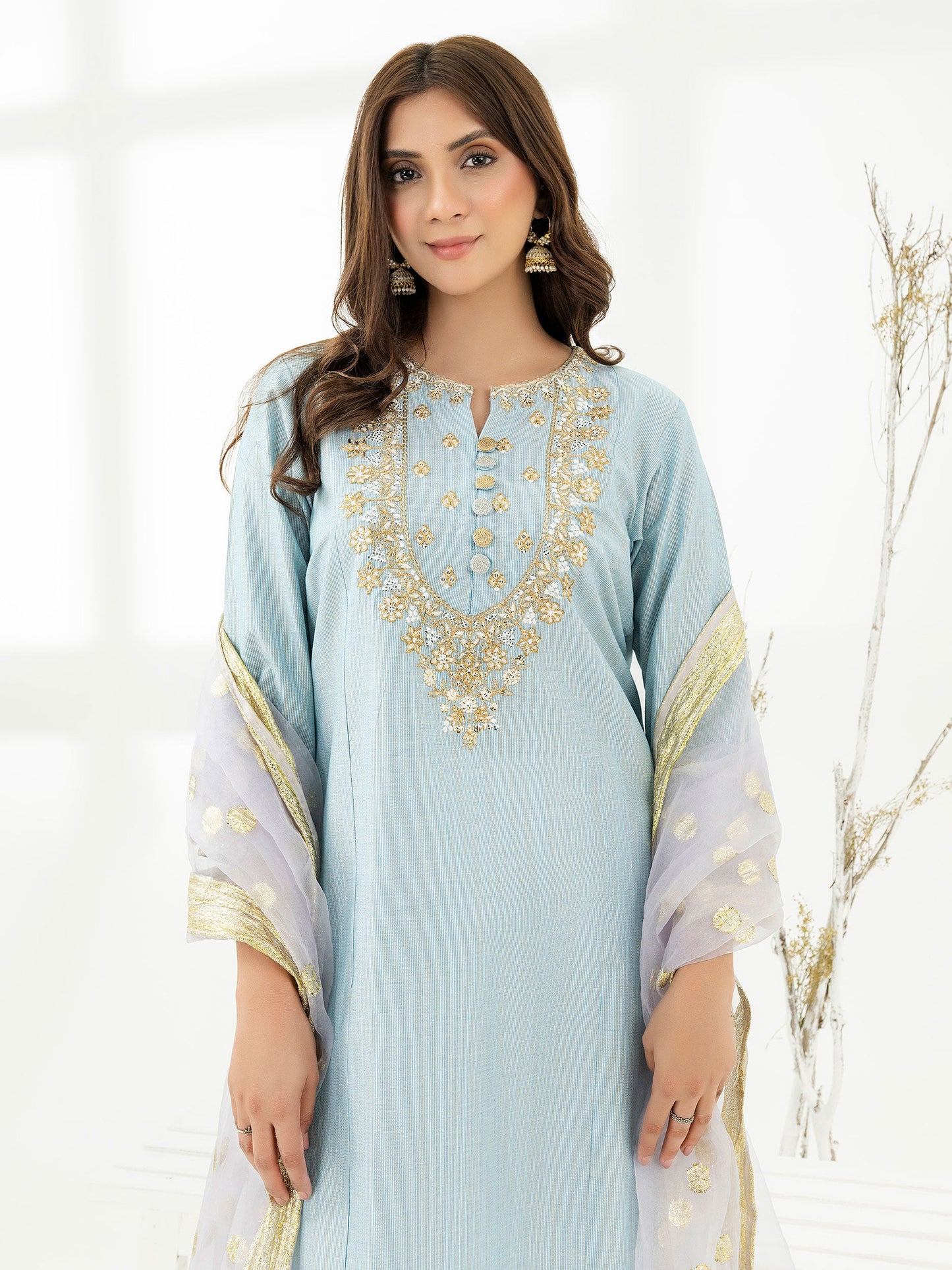 2 Piece Missouri Suit-Embroidered (Pret)
