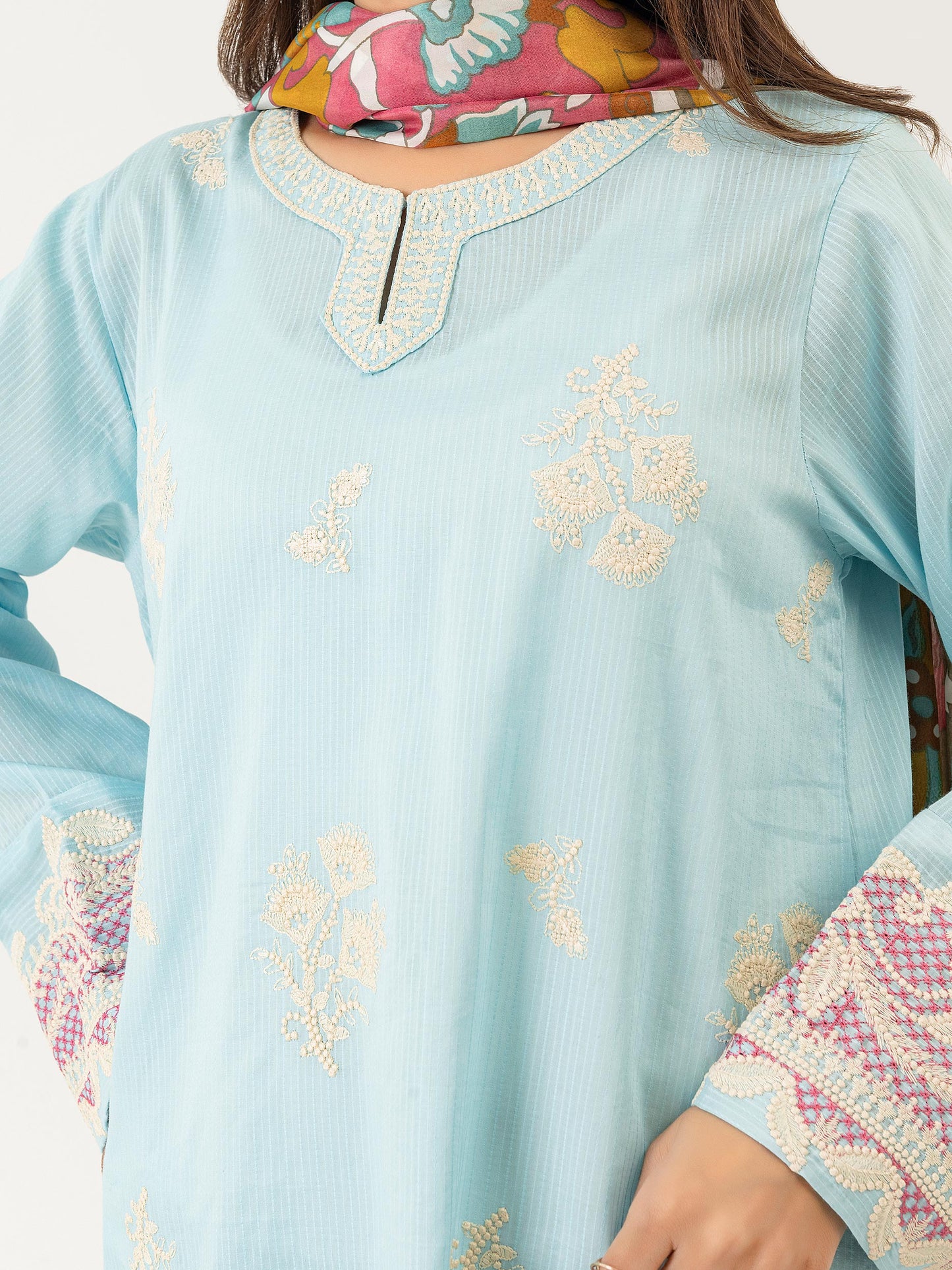2 Piece Lawn Suit-Embroidered (Pret)