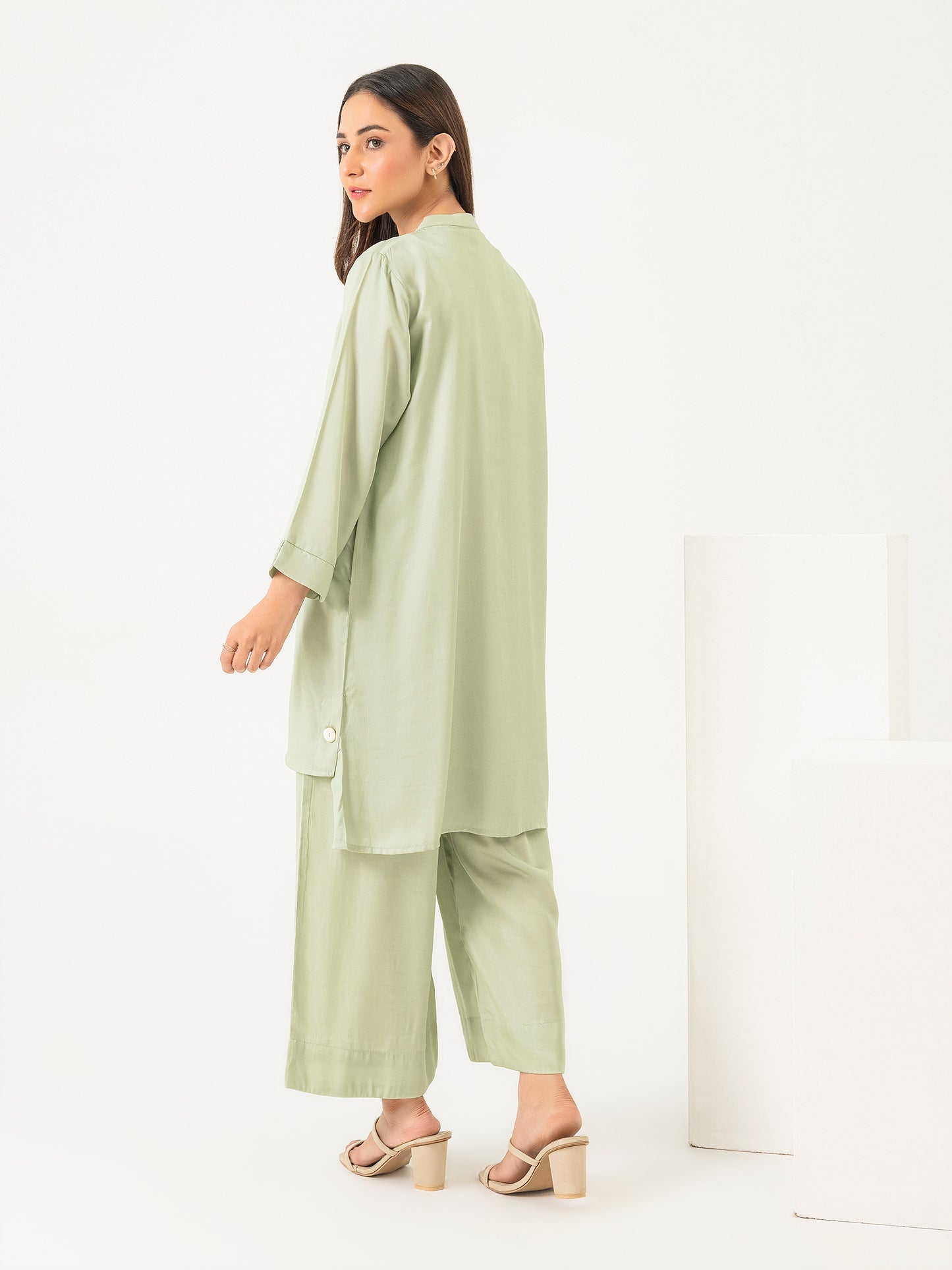 Silk Co-Ord Set-Dyed (Pret)