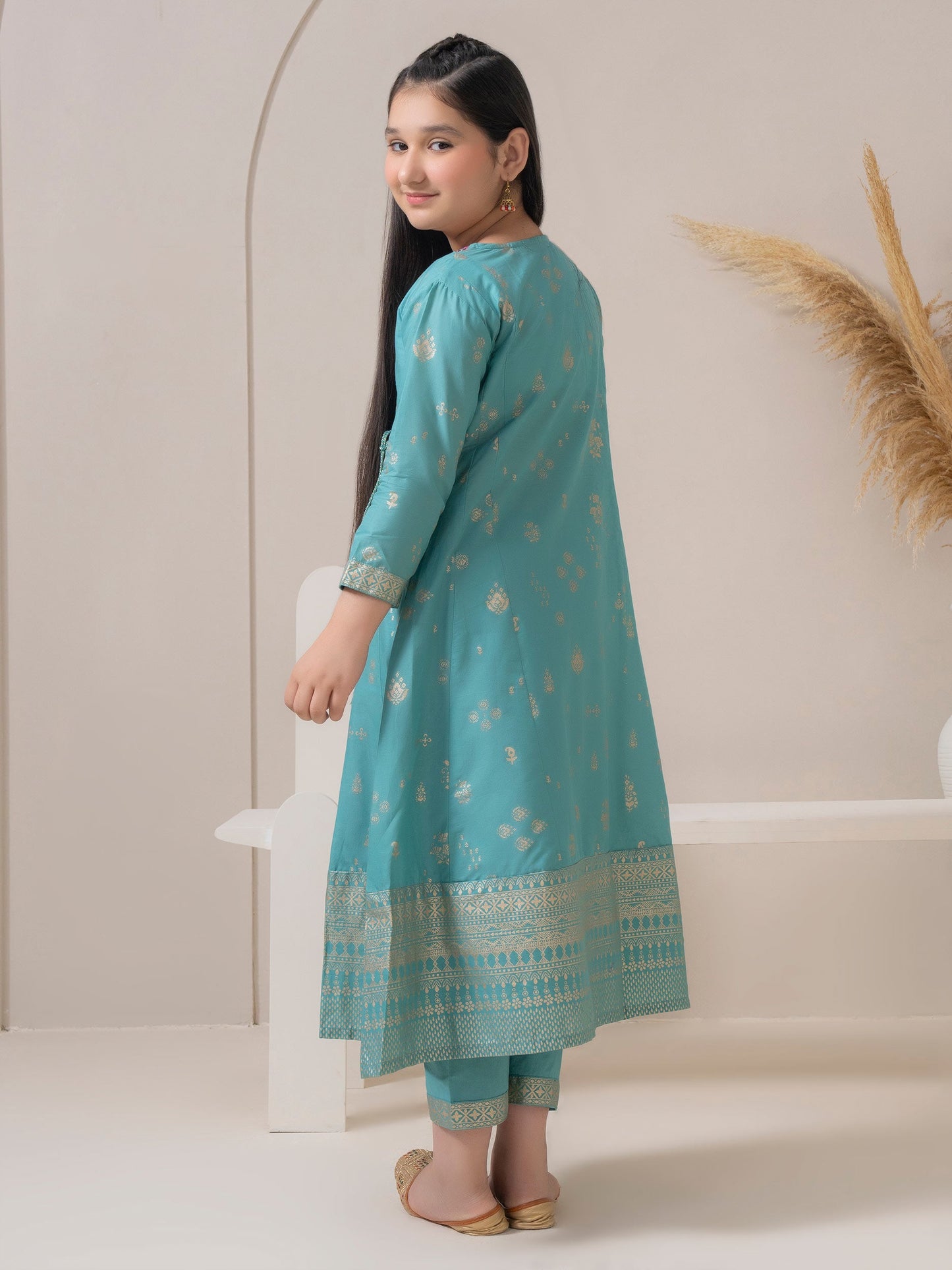 2 Piece Lawn Suit-Embroidered