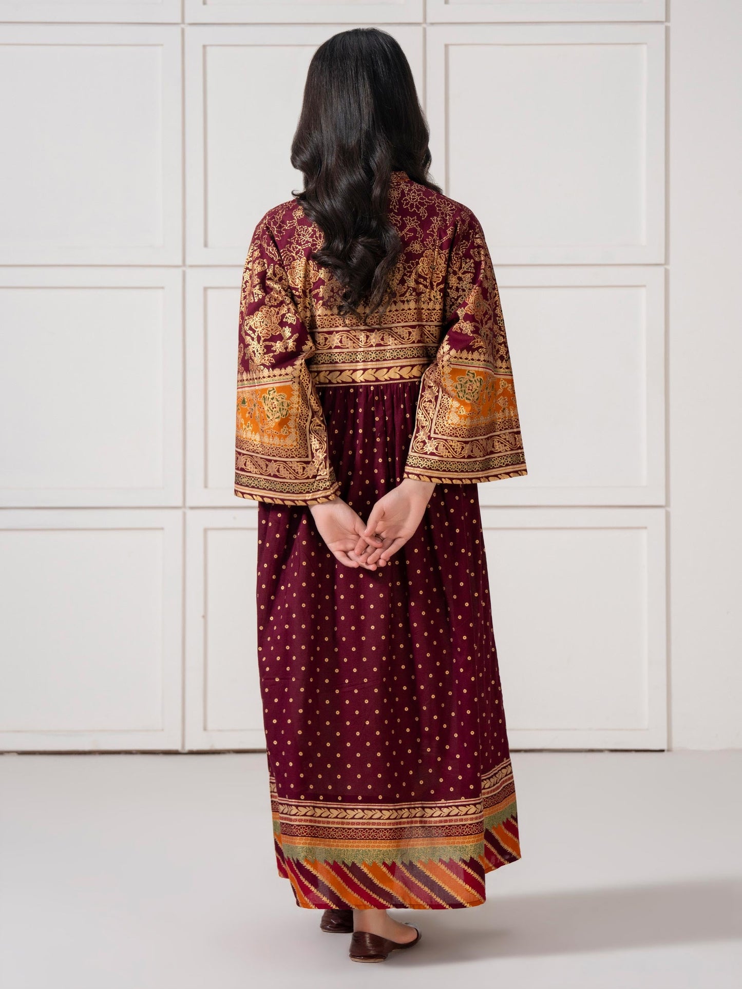 Lawn Frock-Paste Print