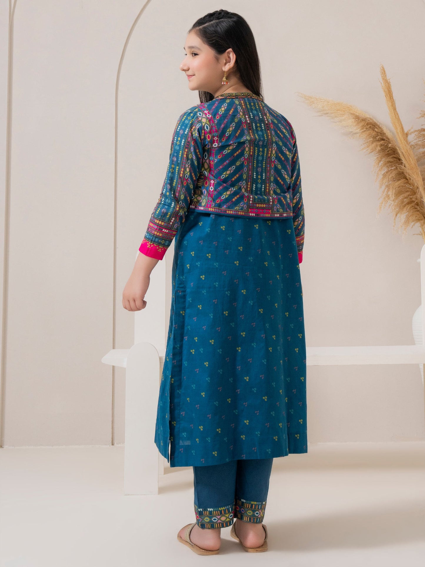 2 Piece Lawn Suit-Embroidered