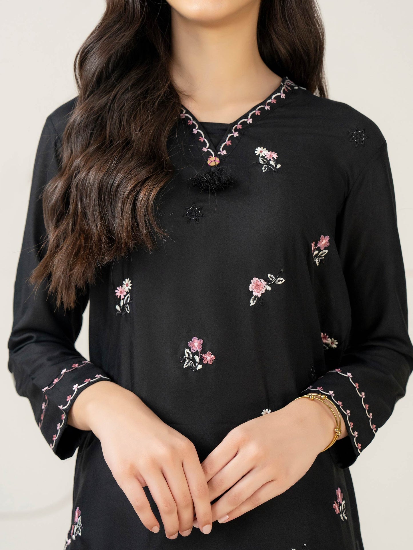 2 Piece Lawn Suit-Embroidered