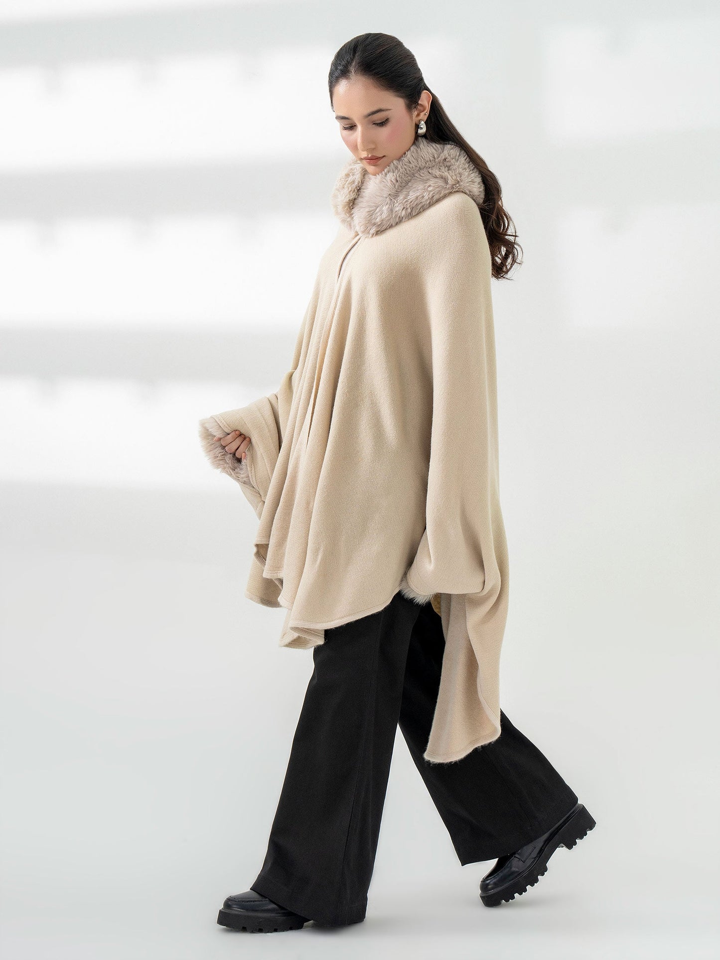 Fur Cardigan