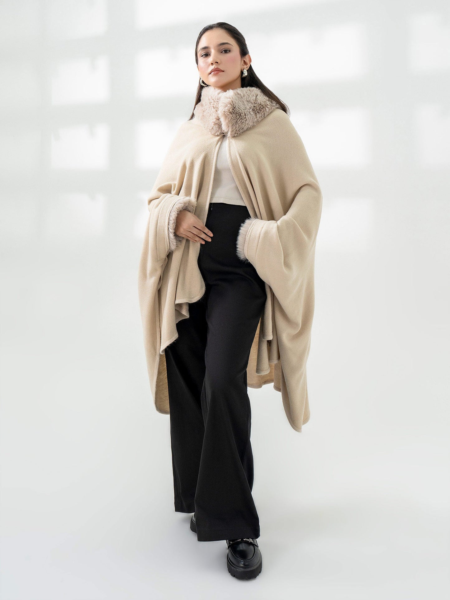 Fur Cardigan
