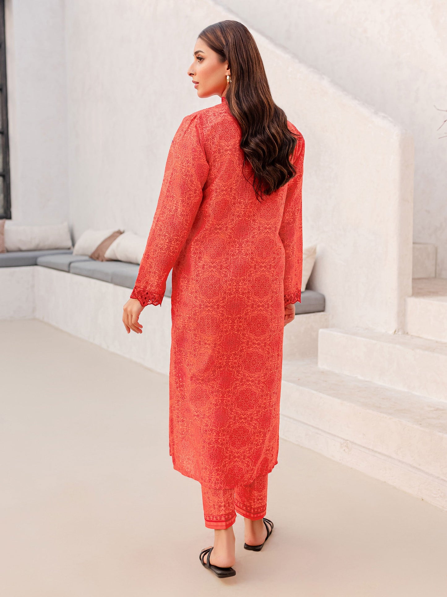 2 Piece Lawn Suit-Embroidered (Pret)