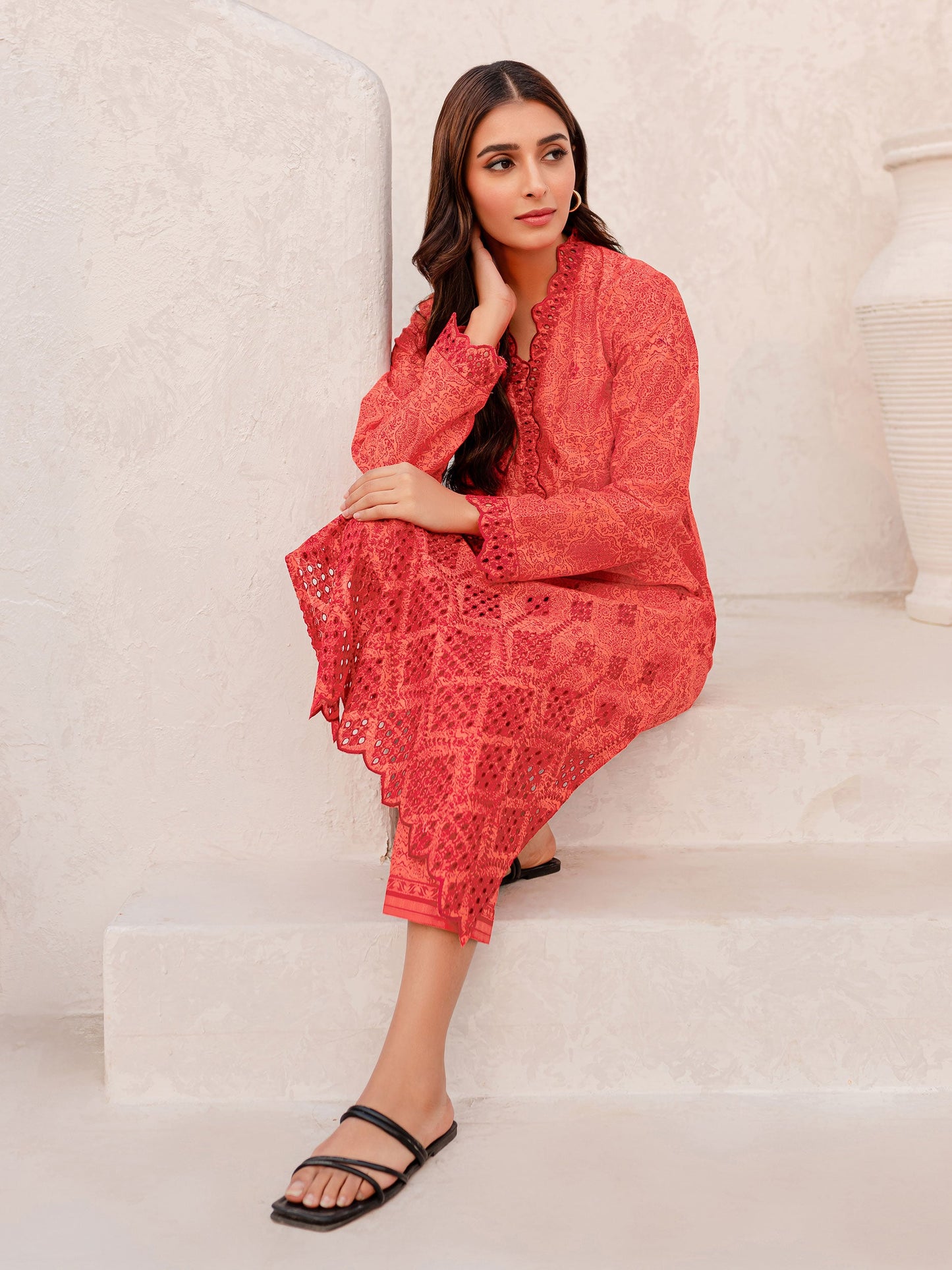 2 Piece Lawn Suit-Embroidered (Pret)