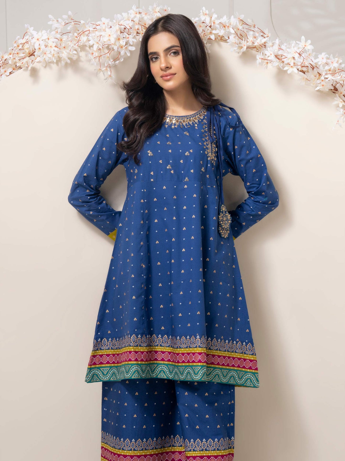 2 Piece Lawn Suit-Paste Print (Pret)