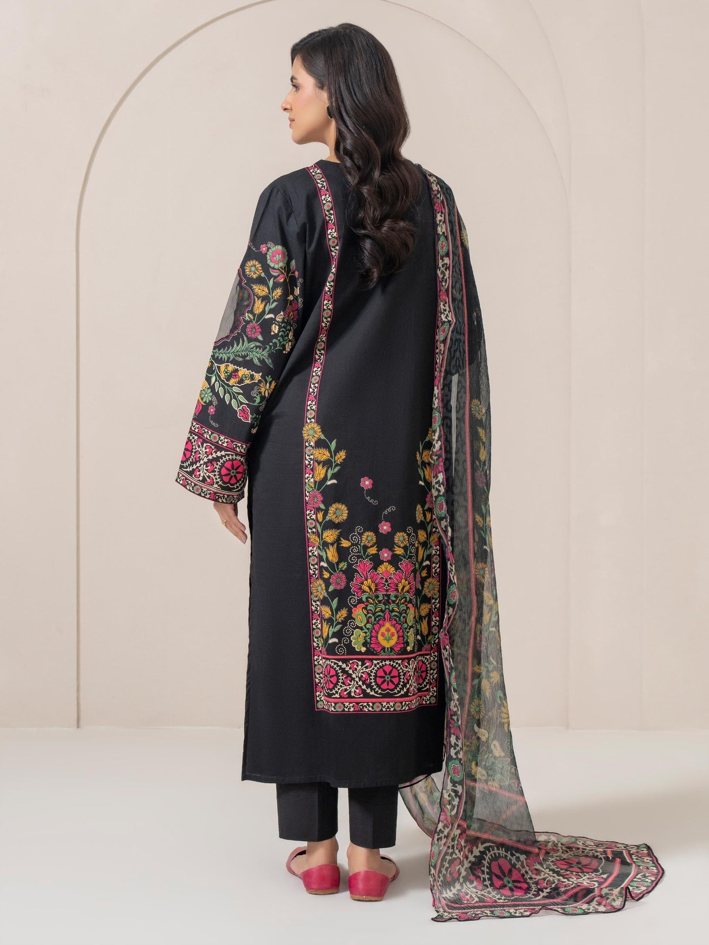 2 Piece Lawn Suit-Embroidered (Pret)