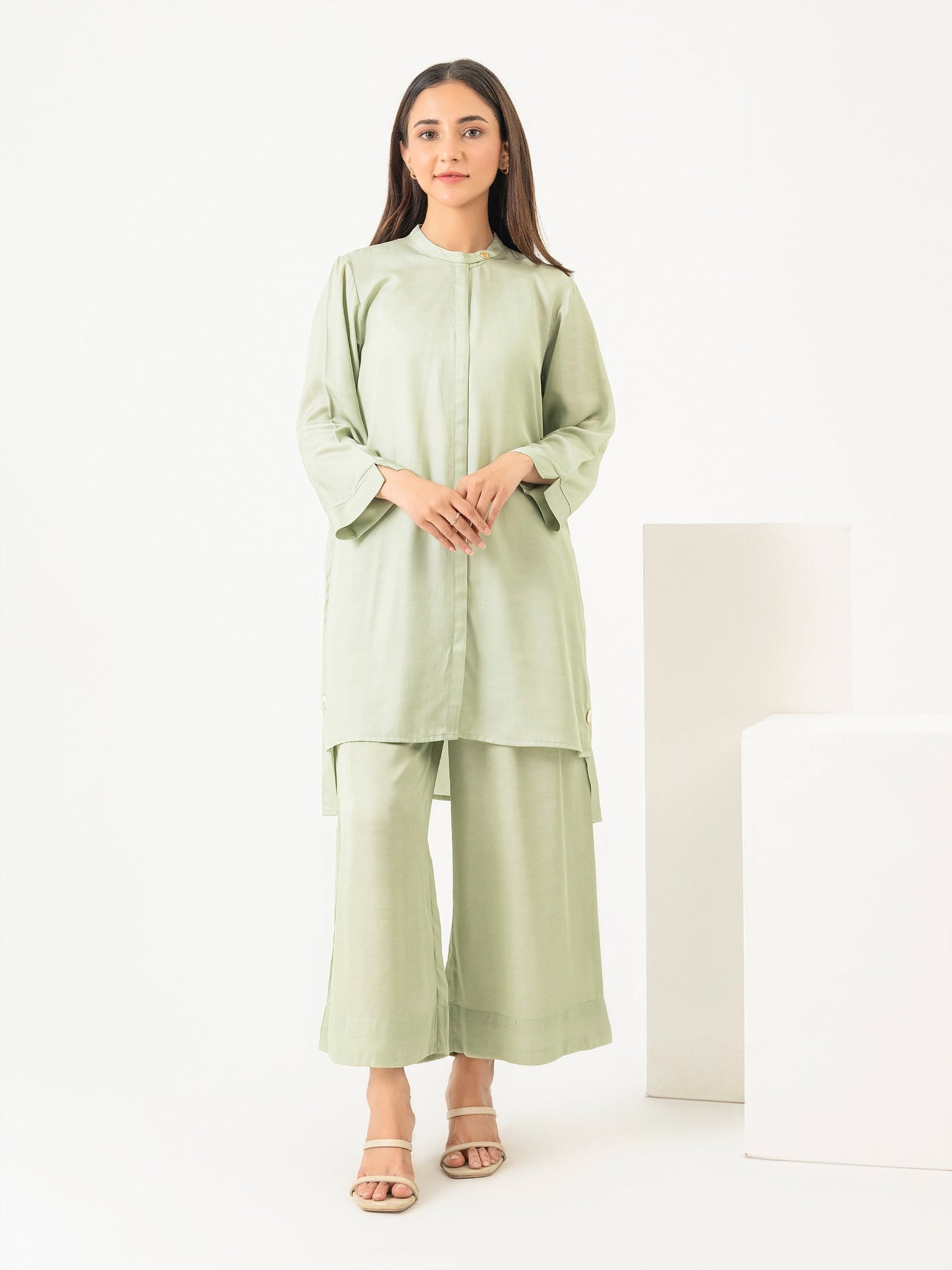 Silk Co-Ord Set-Dyed (Pret)
