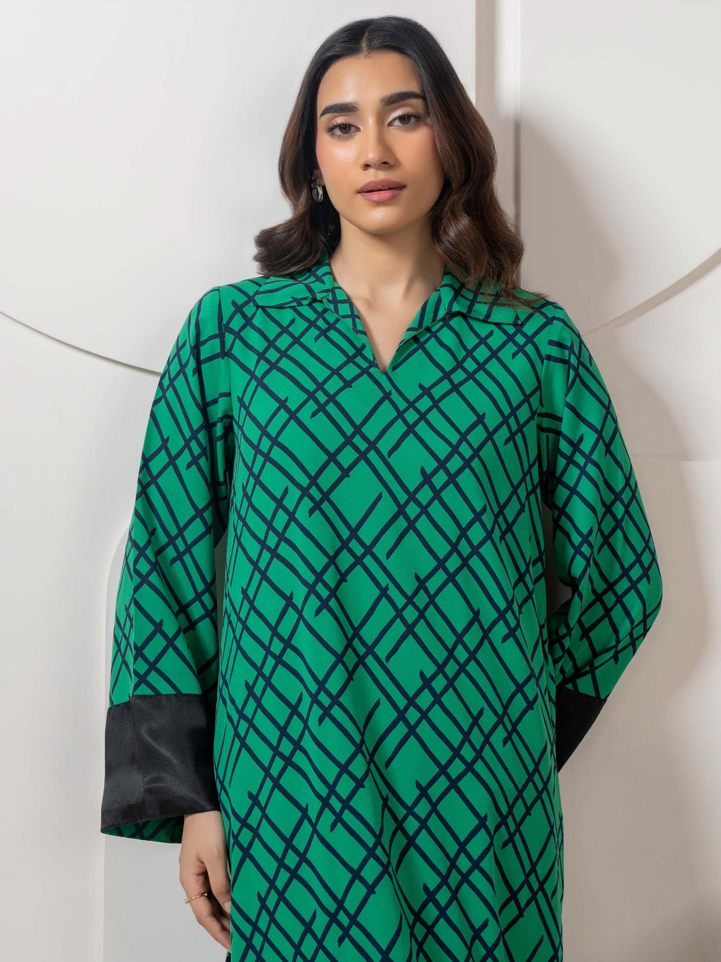 Printed Grip Dress