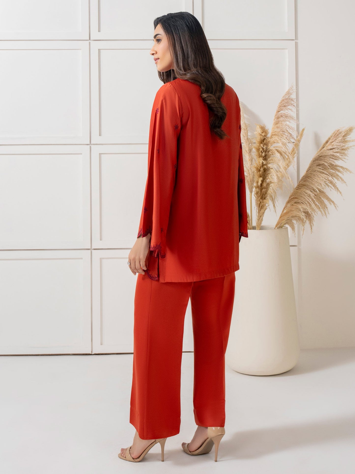 Grip Co-Ord Set-Embroidered (Pret)