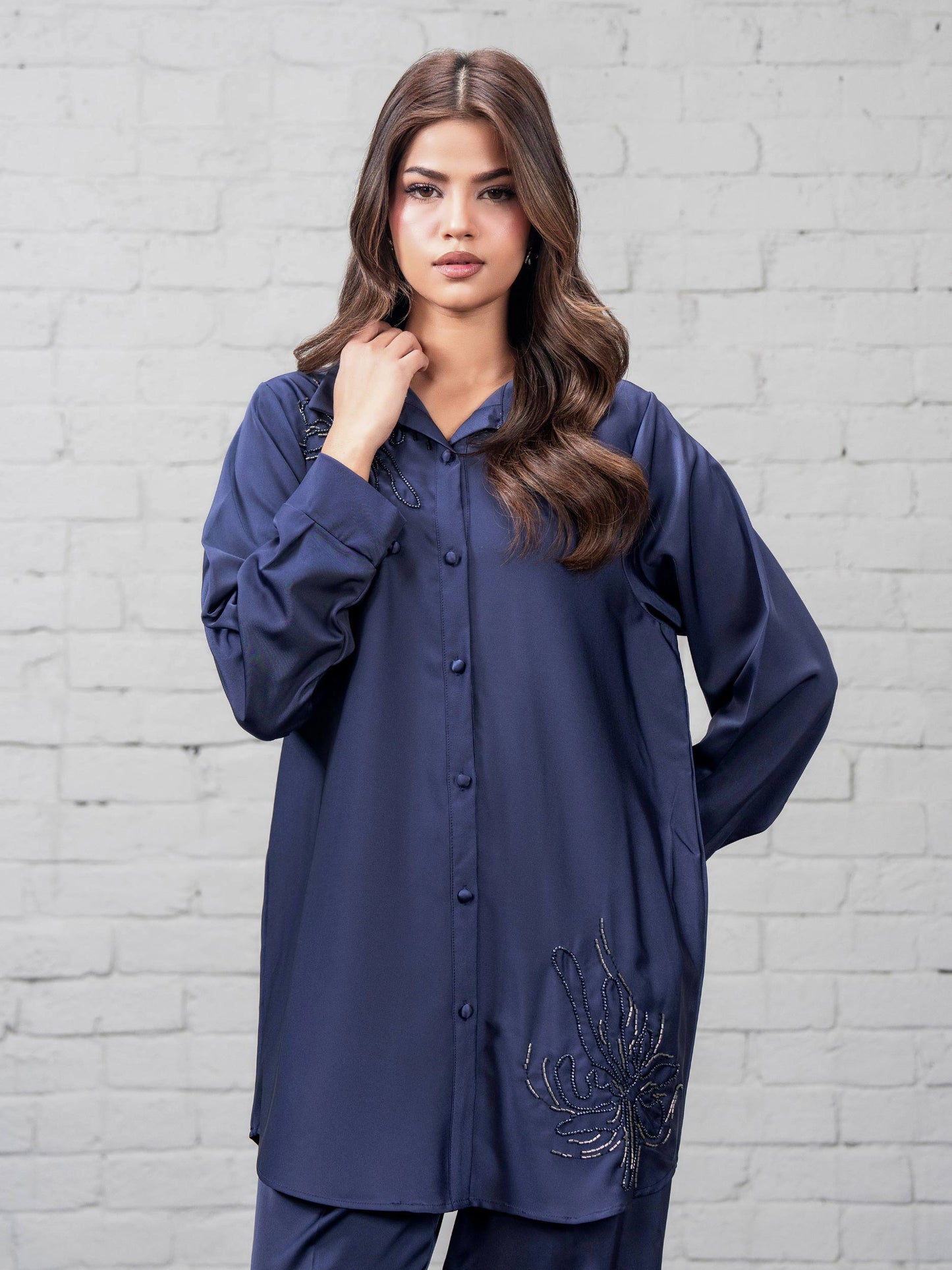 Premium Silk Co-ord set- Embellished