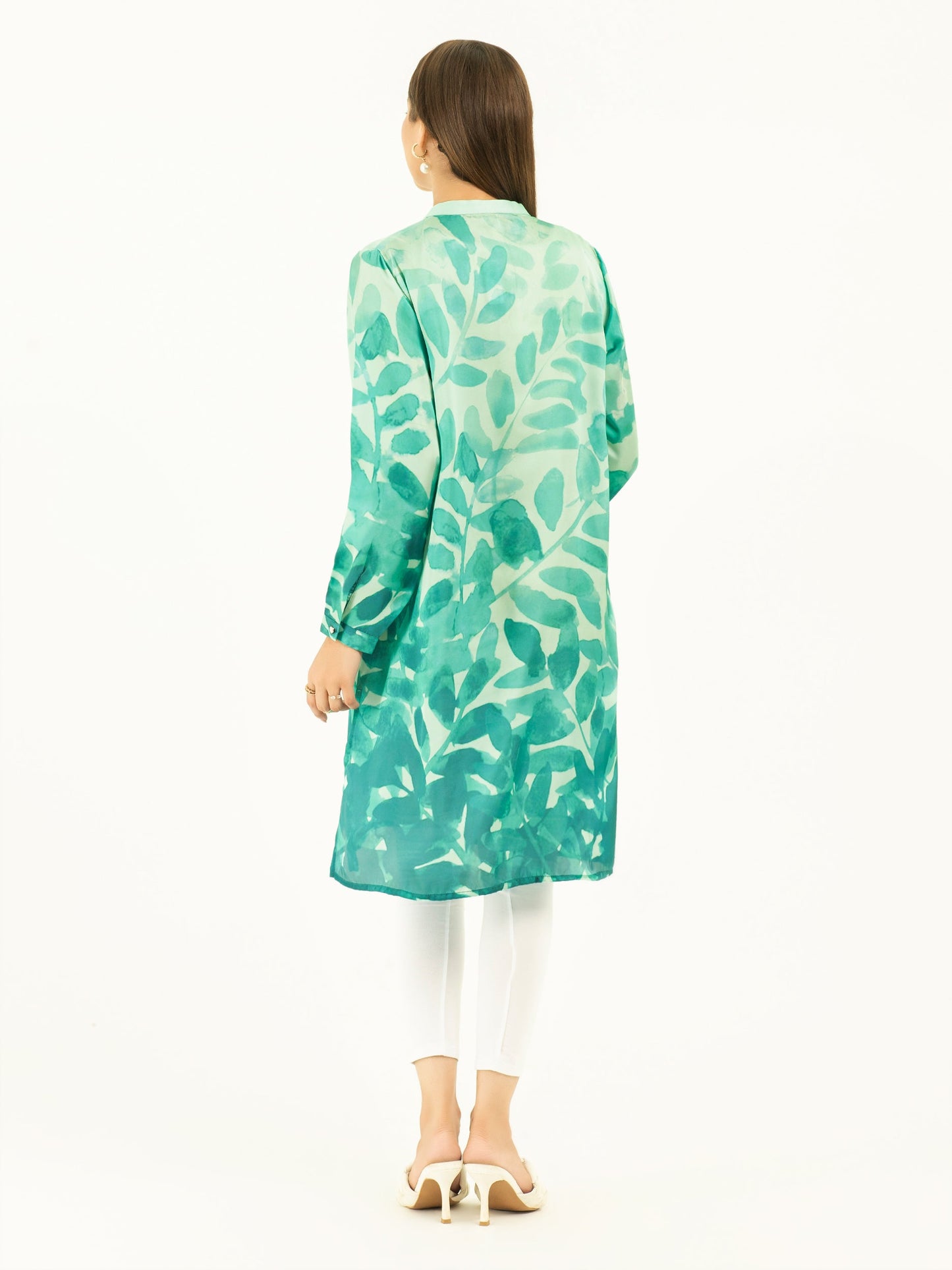 Silk Shirt-Printed (Pret)