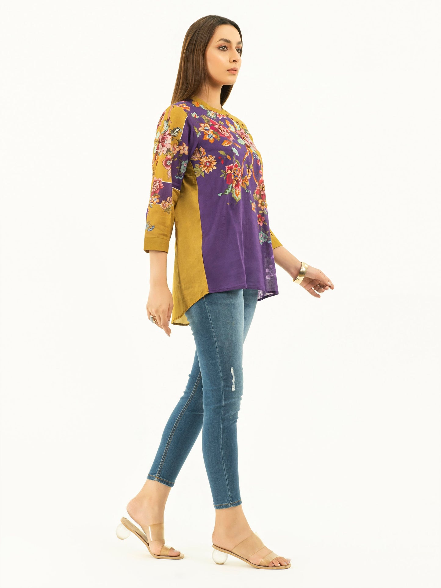 Lawn Top-Printed