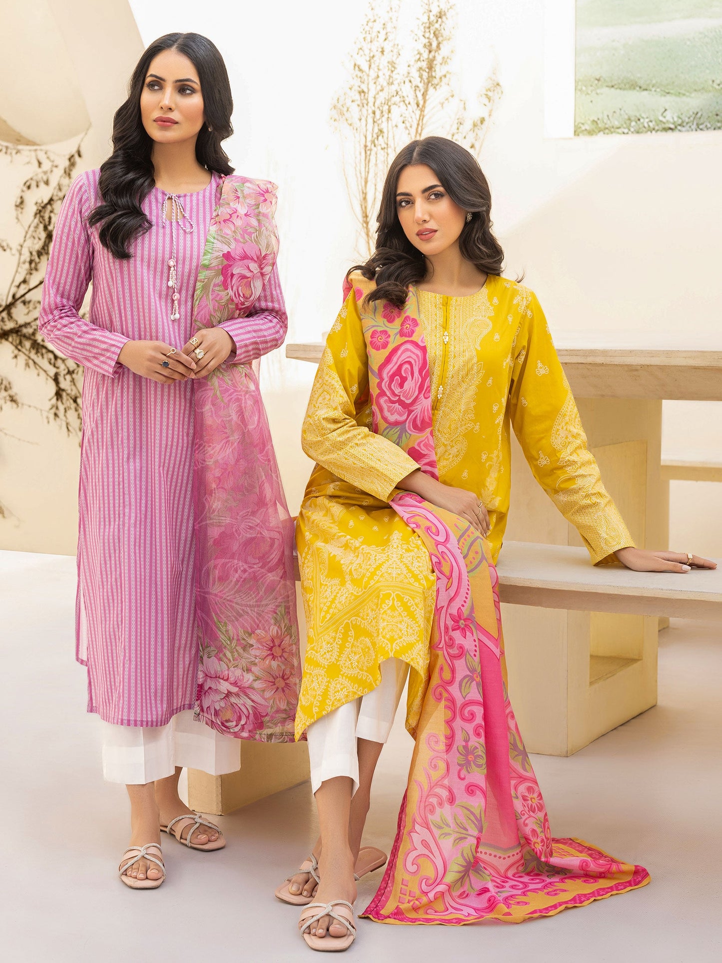 2 Piece Lawn Suit-Printed (Pret)