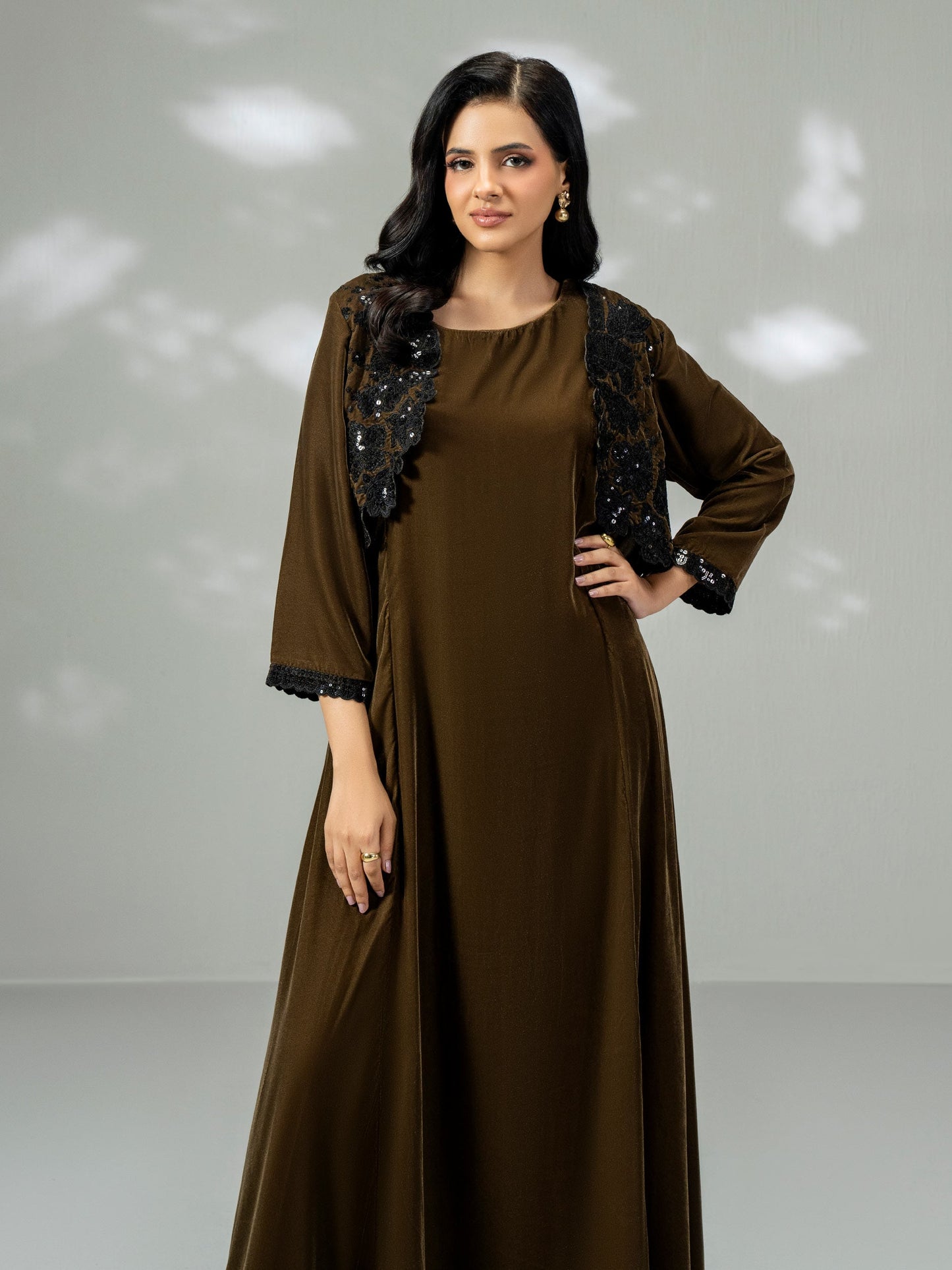Velvet Bolero Dress (Pret)