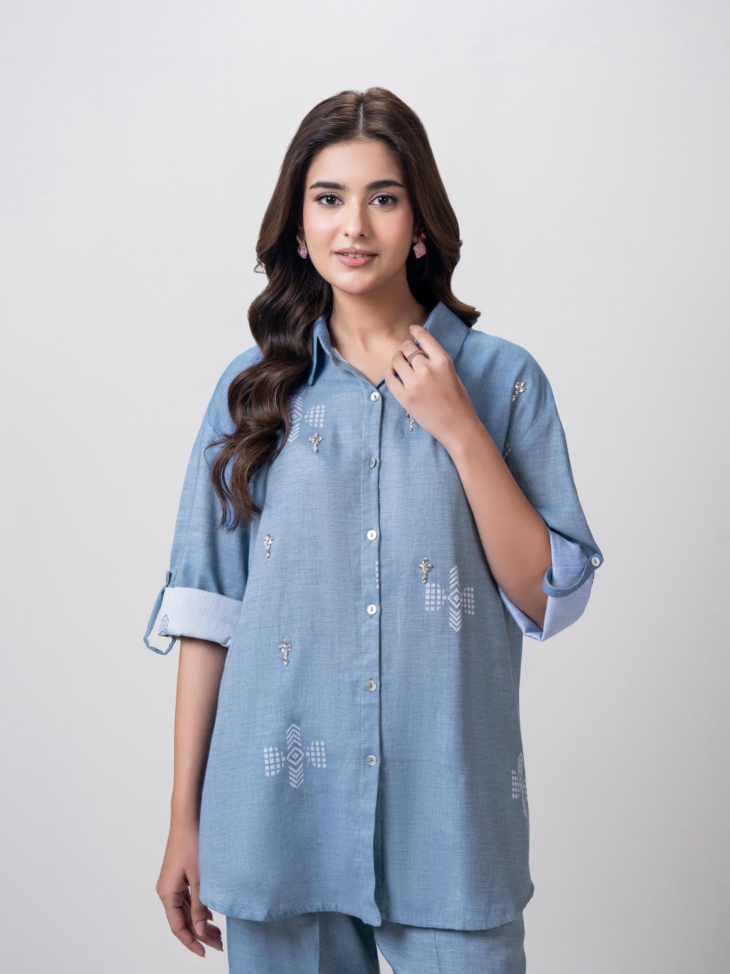 Yarn Dyed Co-Ord Set-Dyed (Pret)