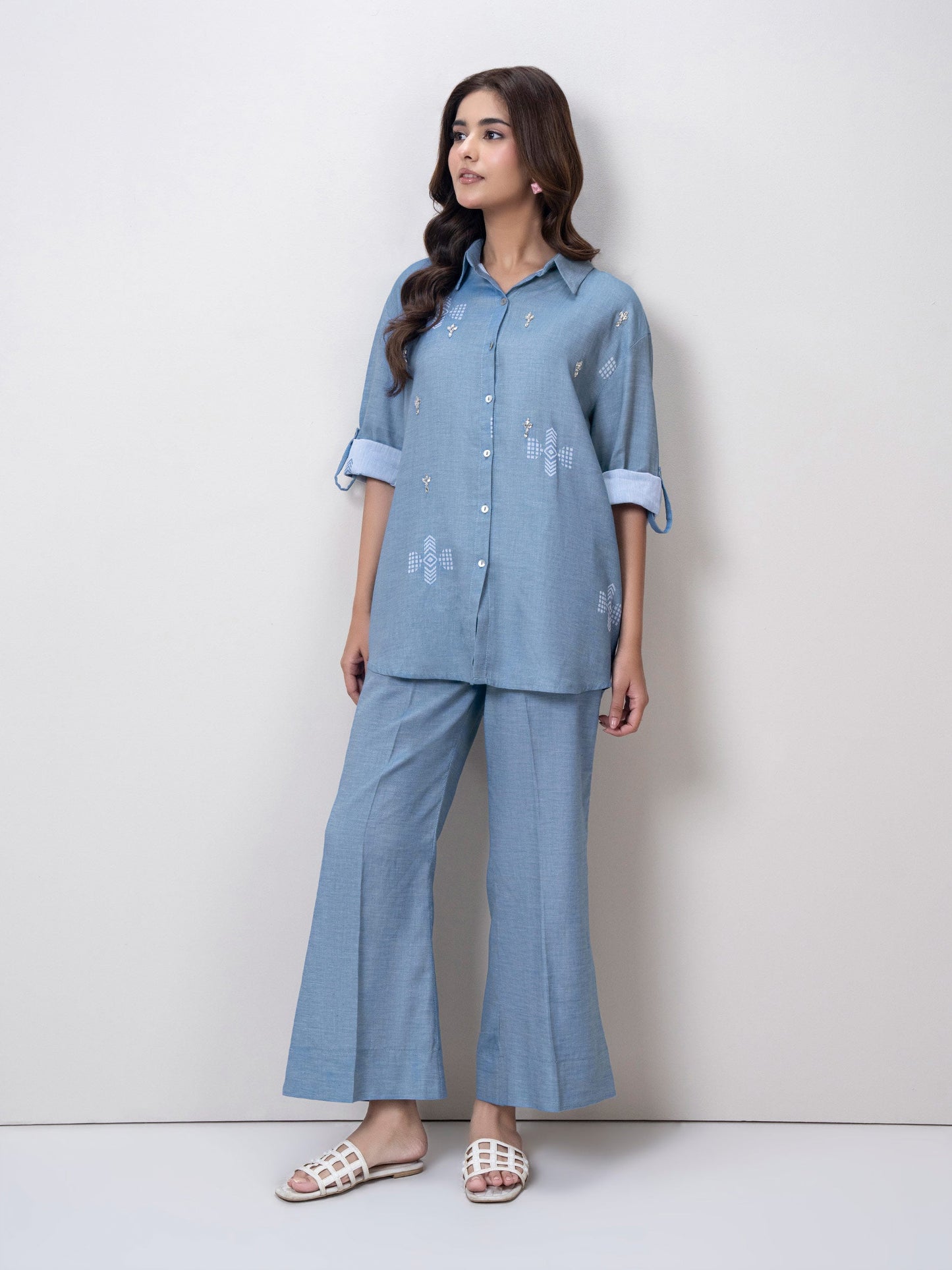 Yarn Dyed Co-Ord Set-Dyed (Pret)