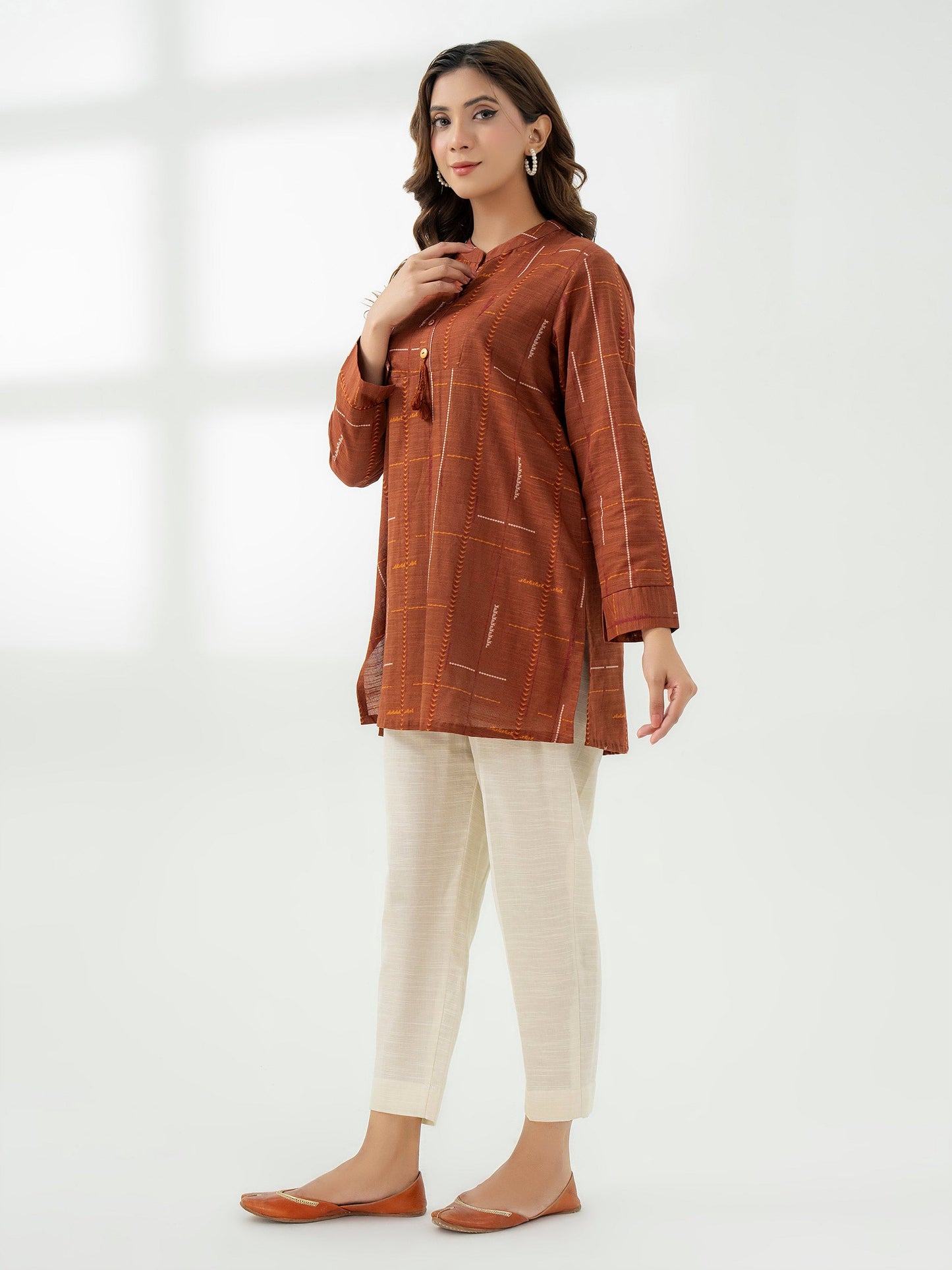 Khaddar Kurti-Printed (Pret)