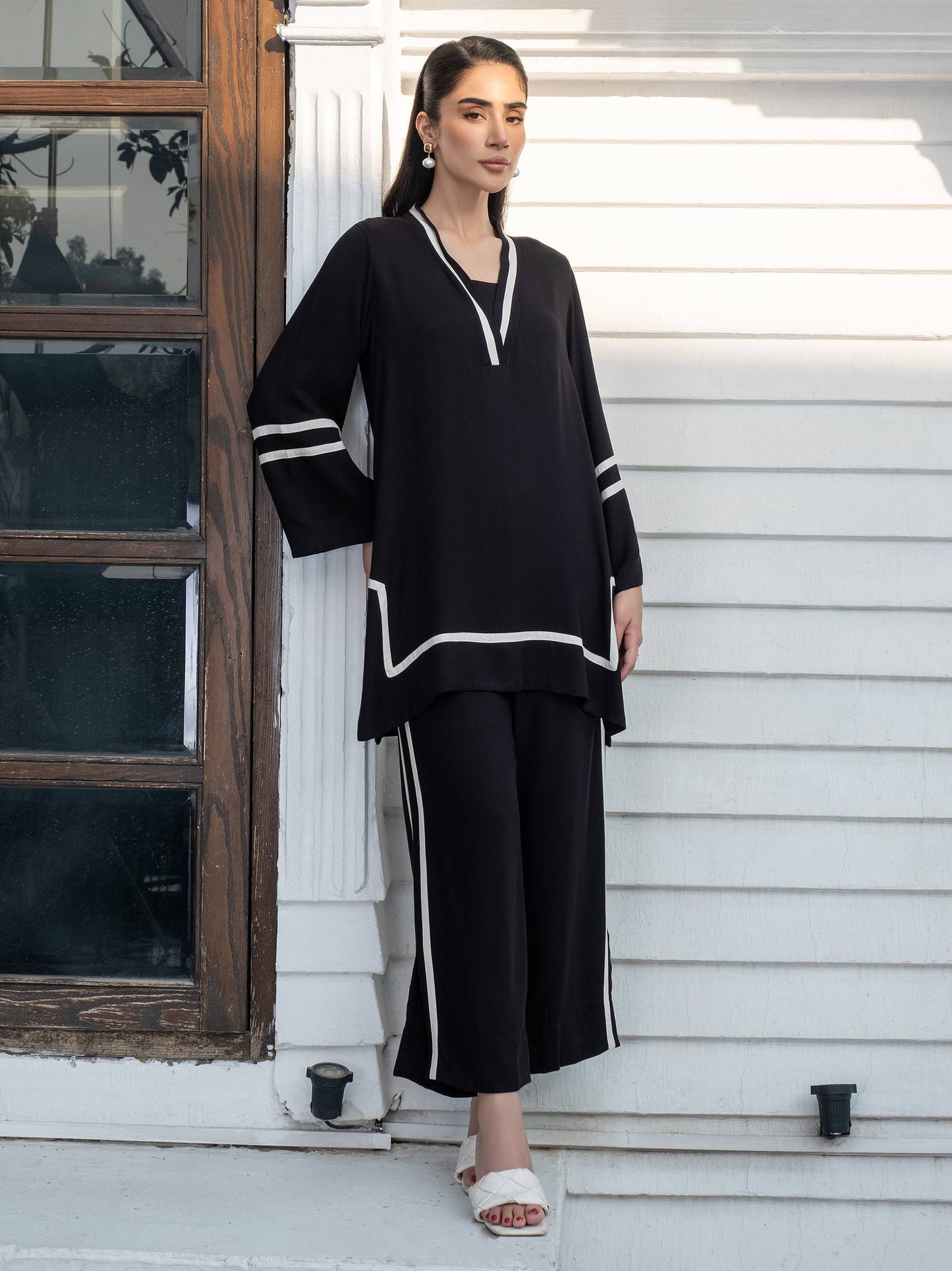 Dyed Color Block Marina Co-Ord Set