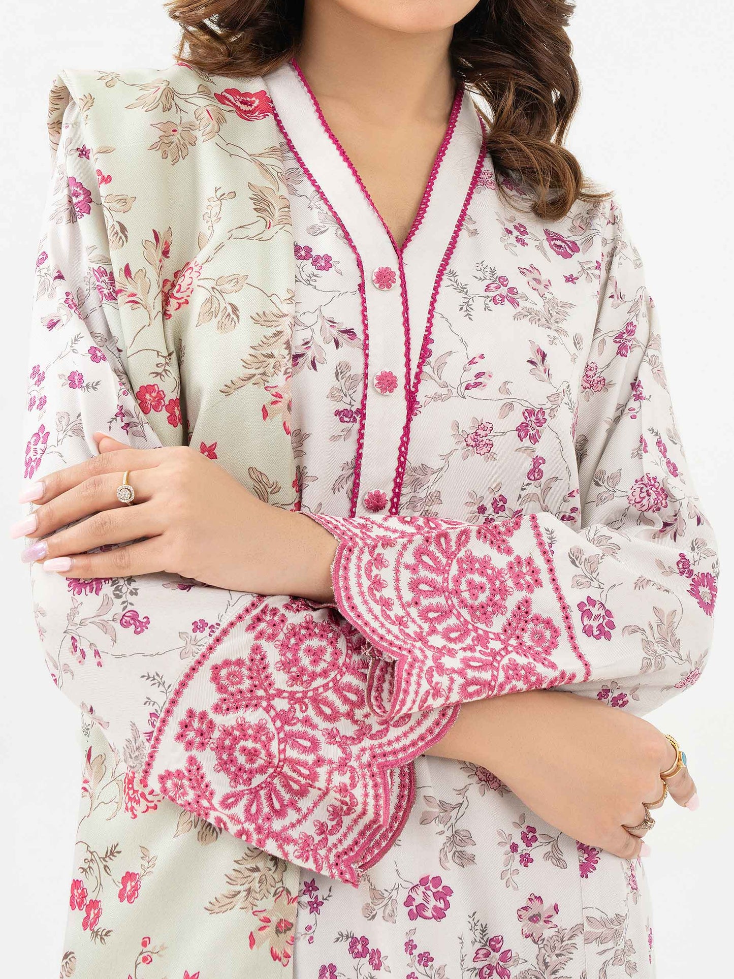 3 Piece Marina Suit-Printed (Pret)