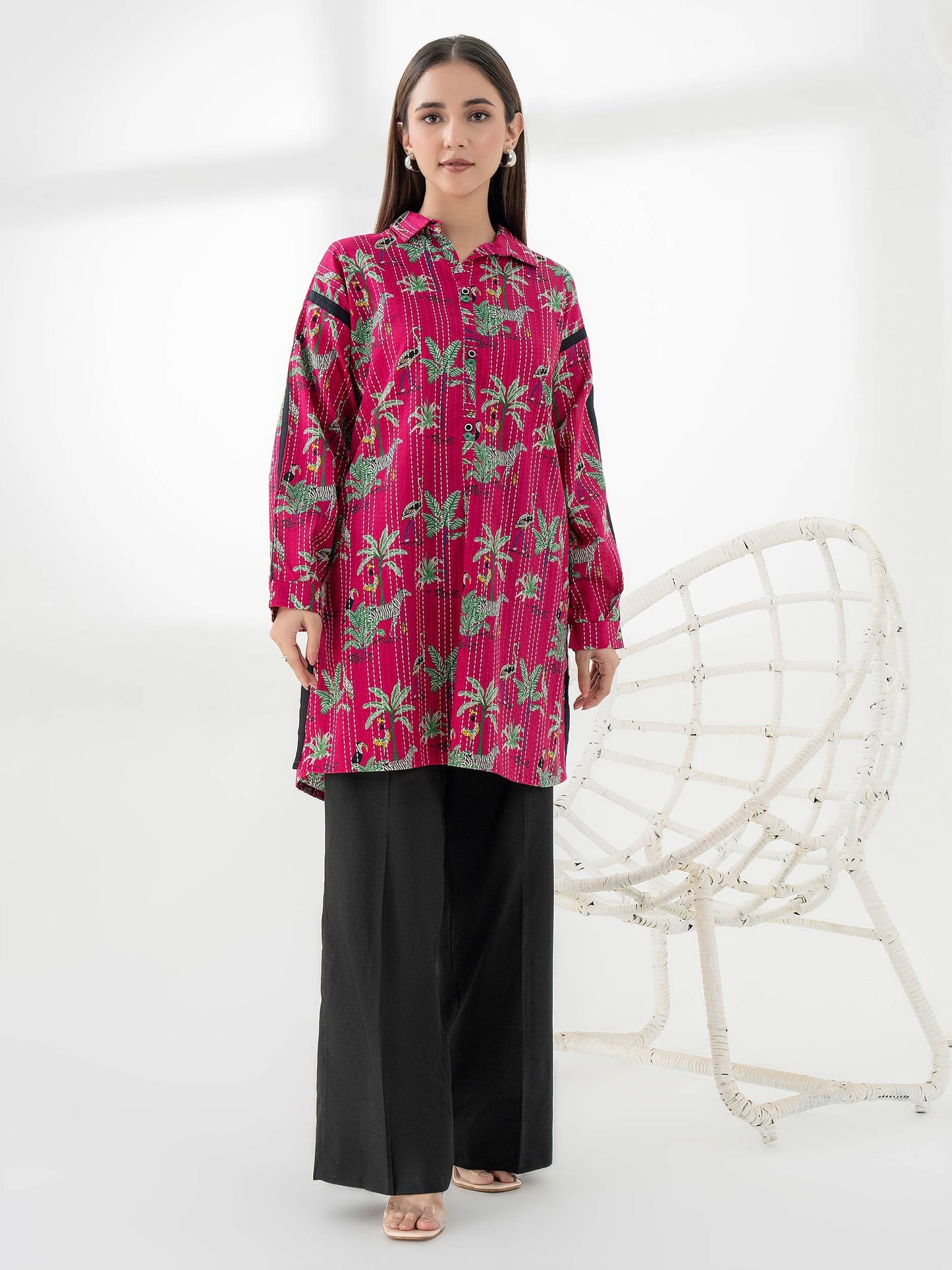 Khaddar Kurti-Printed (Pret)