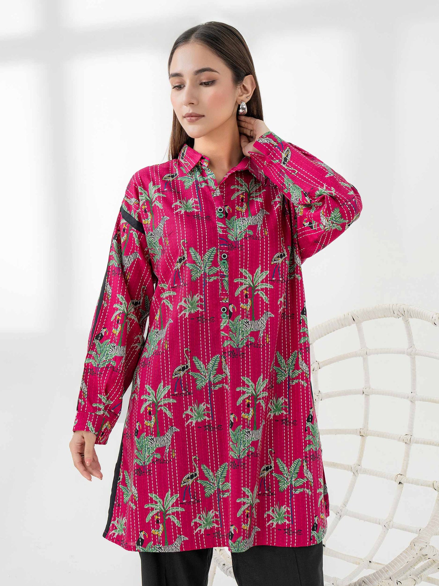 Khaddar Kurti-Printed (Pret)