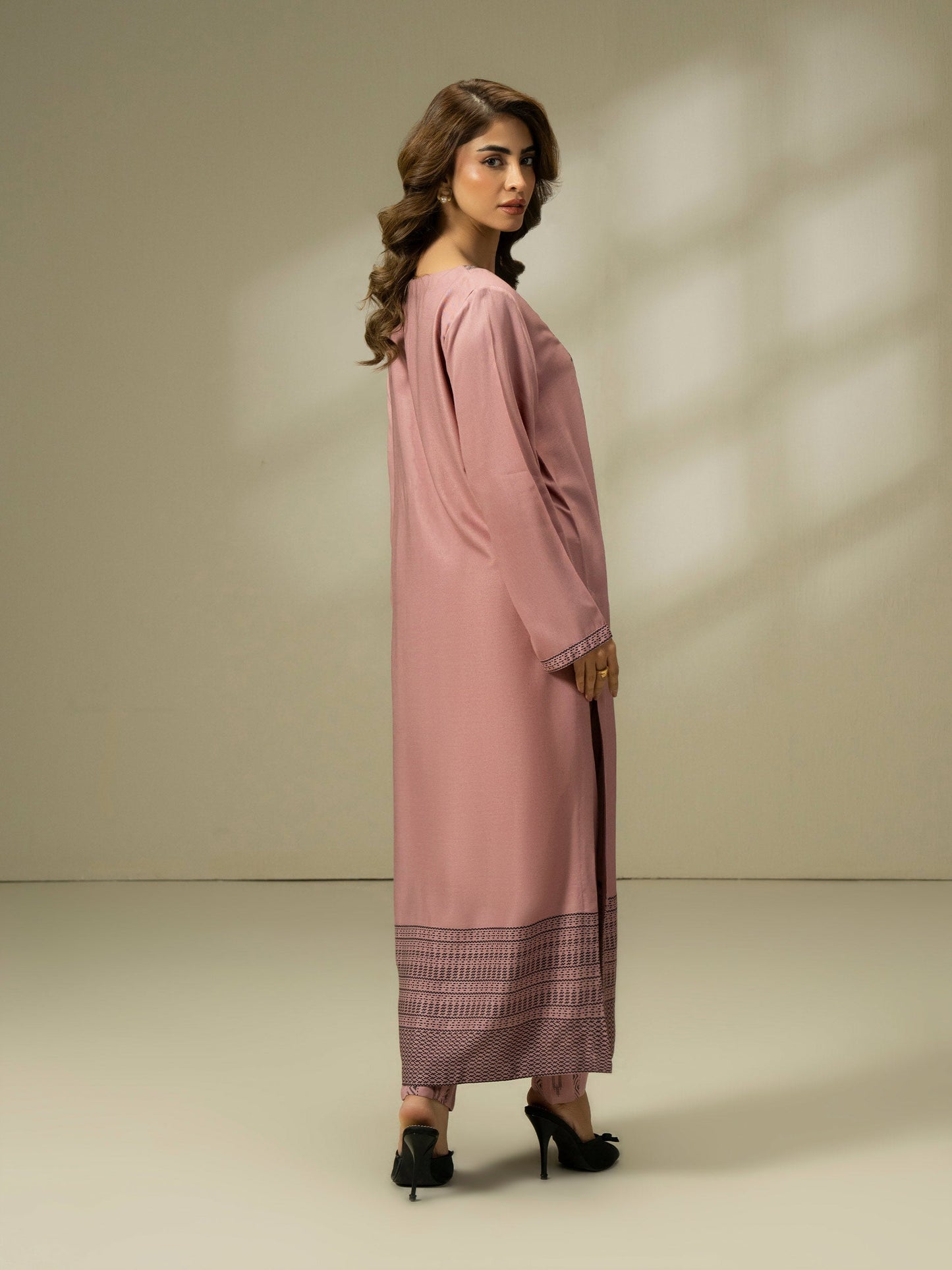 2 Piece Stone Suit-Embroidered (Pret)