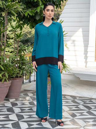 dyed-color-block-linen-co-ord-set