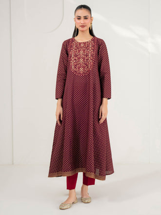 khaddar-frock-embroidered-(pret)