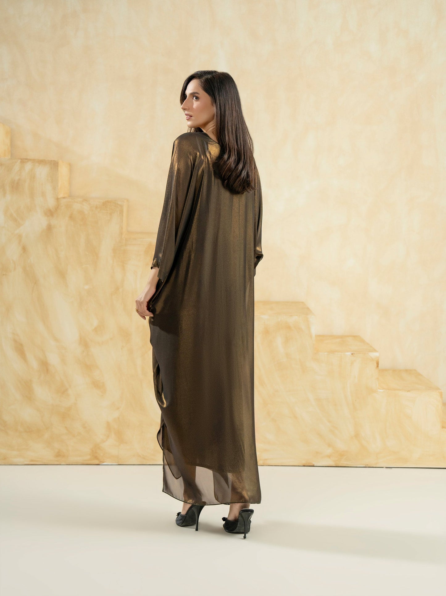 Chiffon Shirt-Embroidered (Pret)