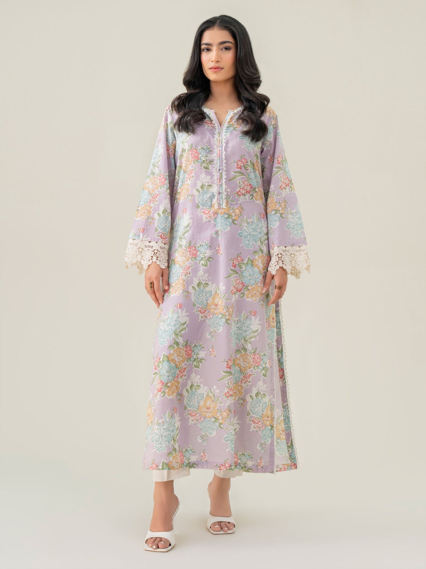 Khaddar Shirt-Printed (Pret)