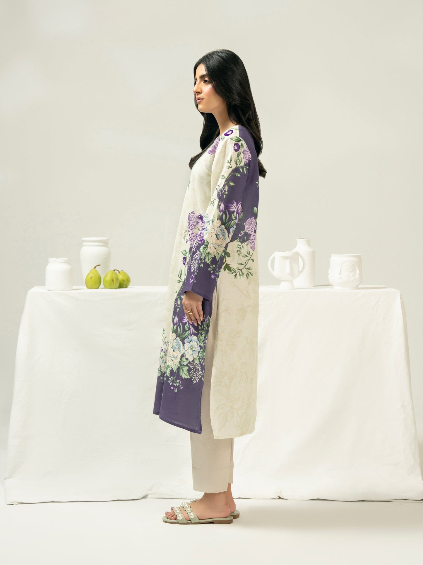 Khaddar Shirt-Printed (Pret)