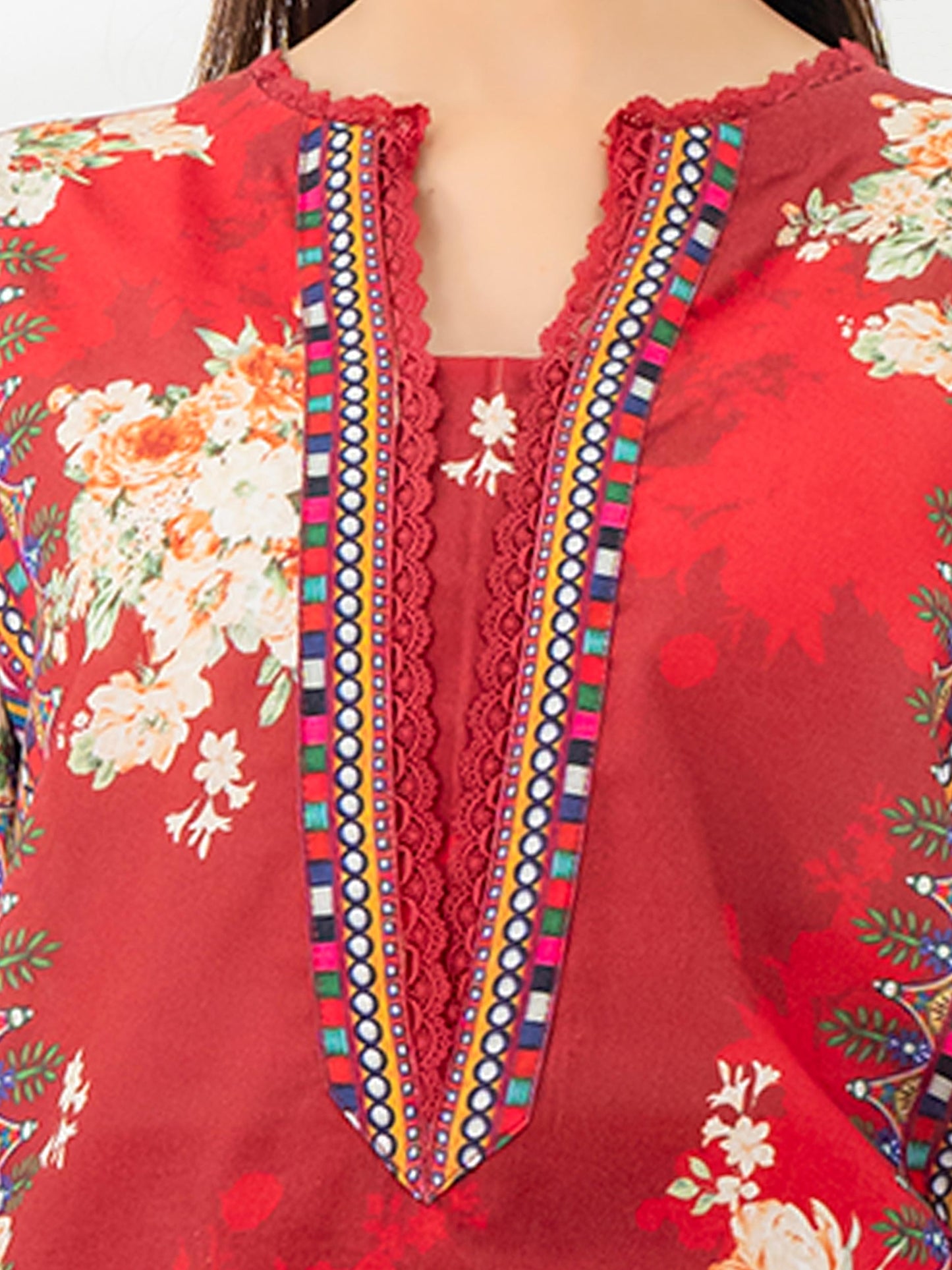 2 Piece Khaddar Suit-Printed (Pret)