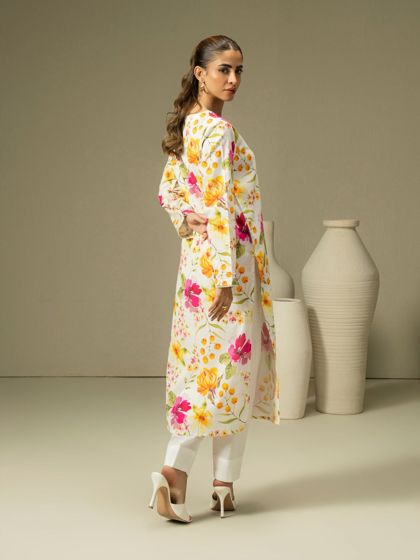 Khaddar Shirt-Printed (Pret)