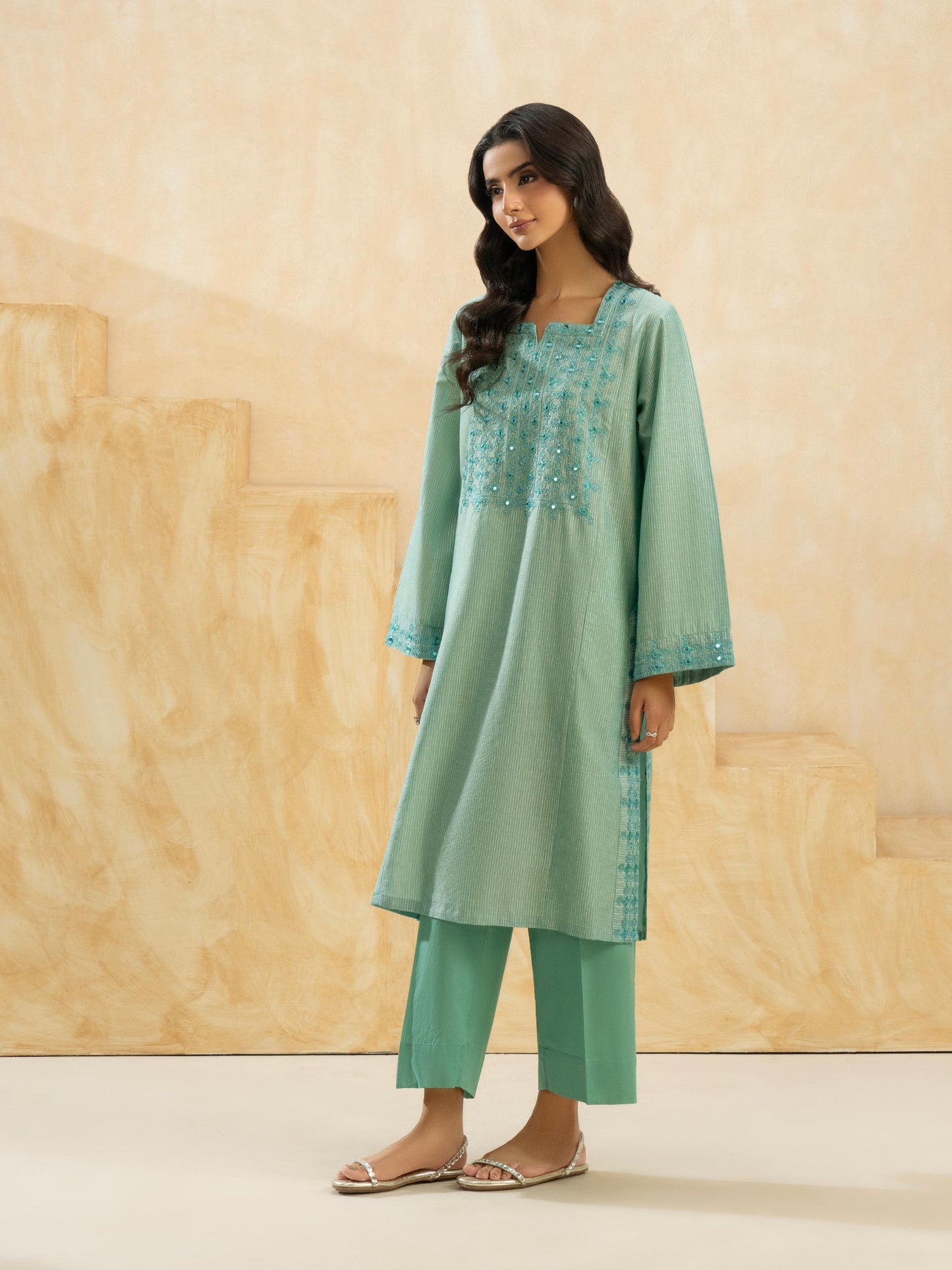 2 Piece Missouri Suit-Embroidered (Pret)