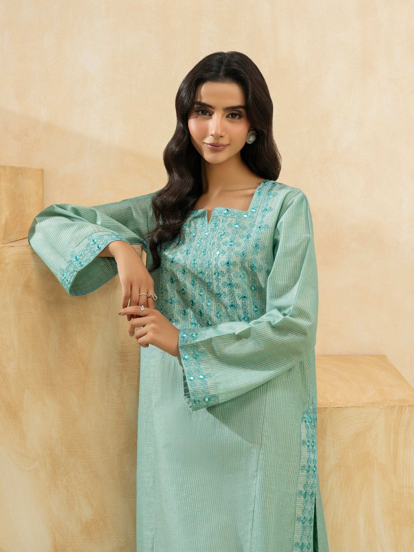 2 Piece Missouri Suit-Embroidered (Pret)