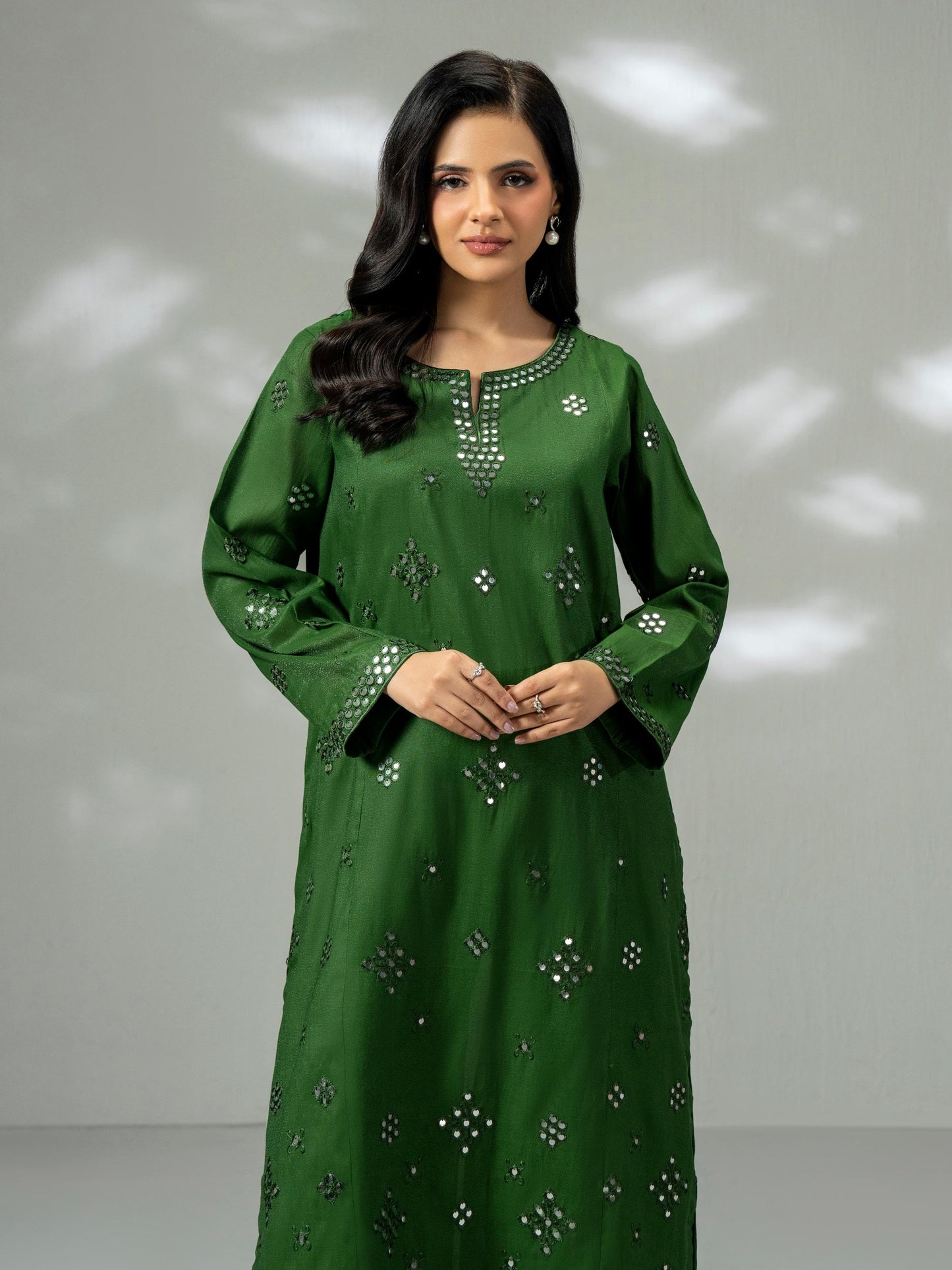 2 Piece Moonlight Suit- Embroidered (Pret)