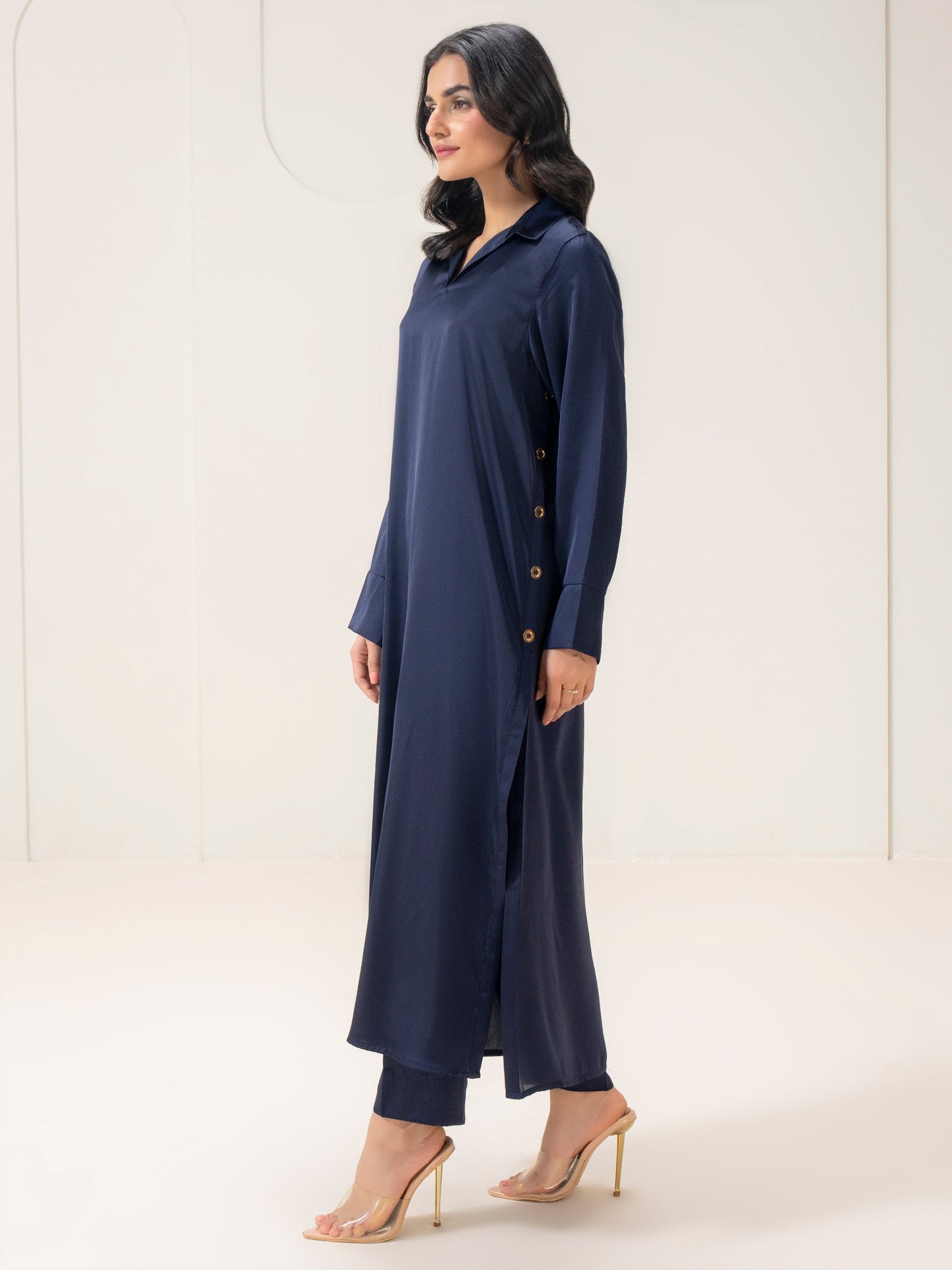 2 Piece Silk Suit-Dyed (Pret)