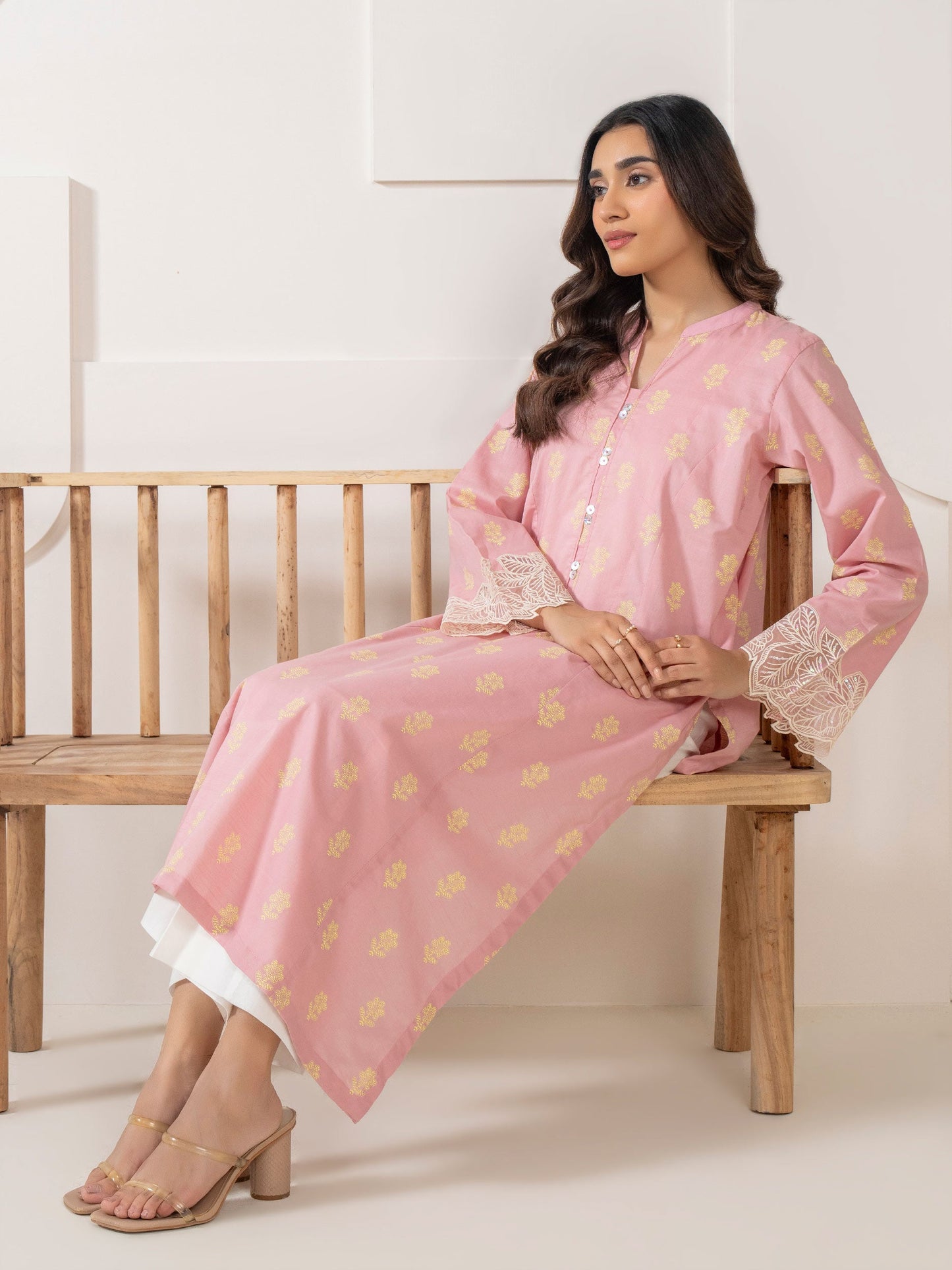 Lawn Shirt-Embroidered (Pret)