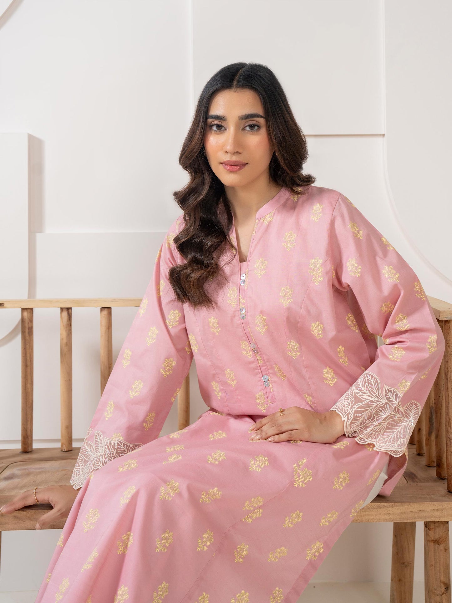 Lawn Shirt-Embroidered (Pret)